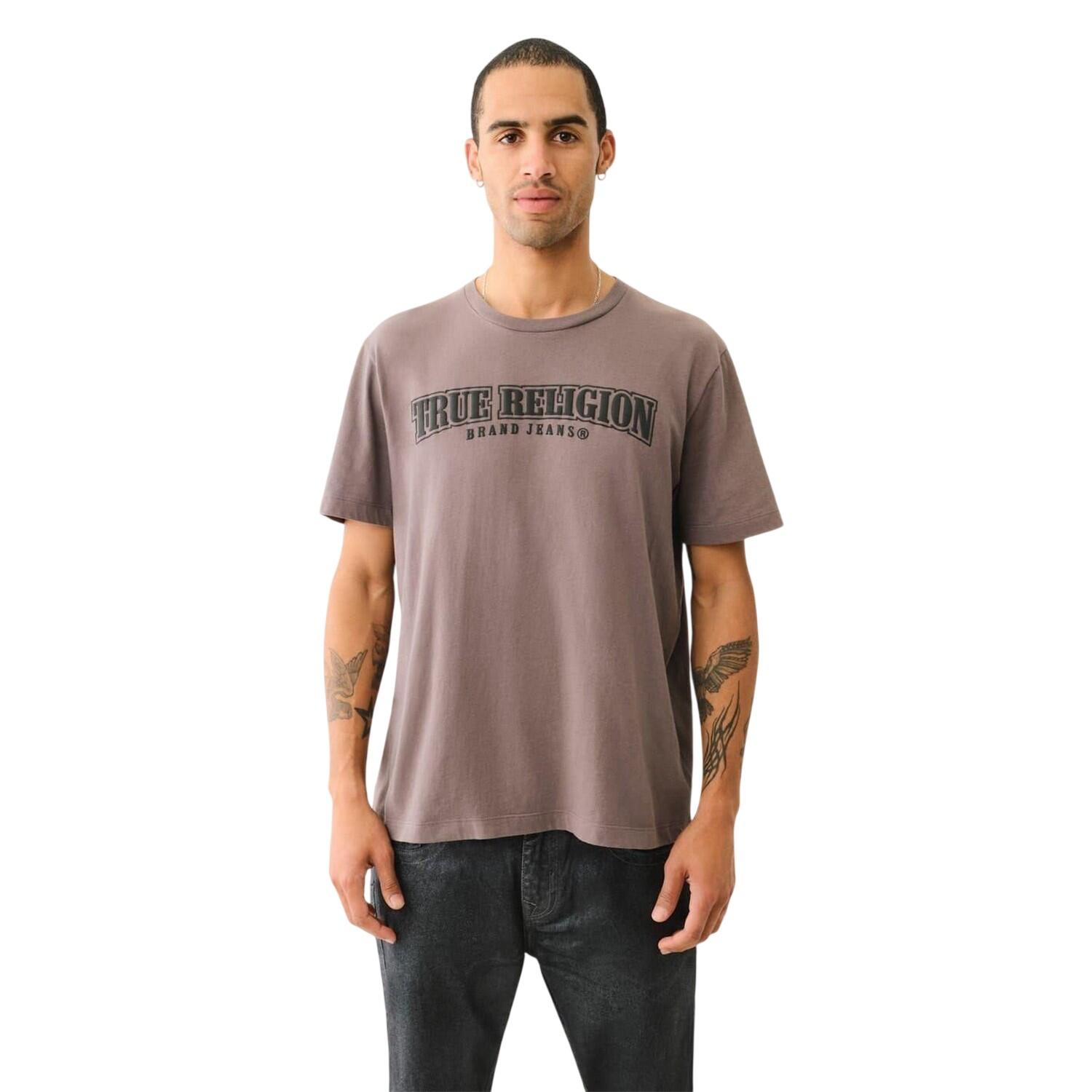 True Religion Mens Horseshoe Relaxed Fit T-Shirt