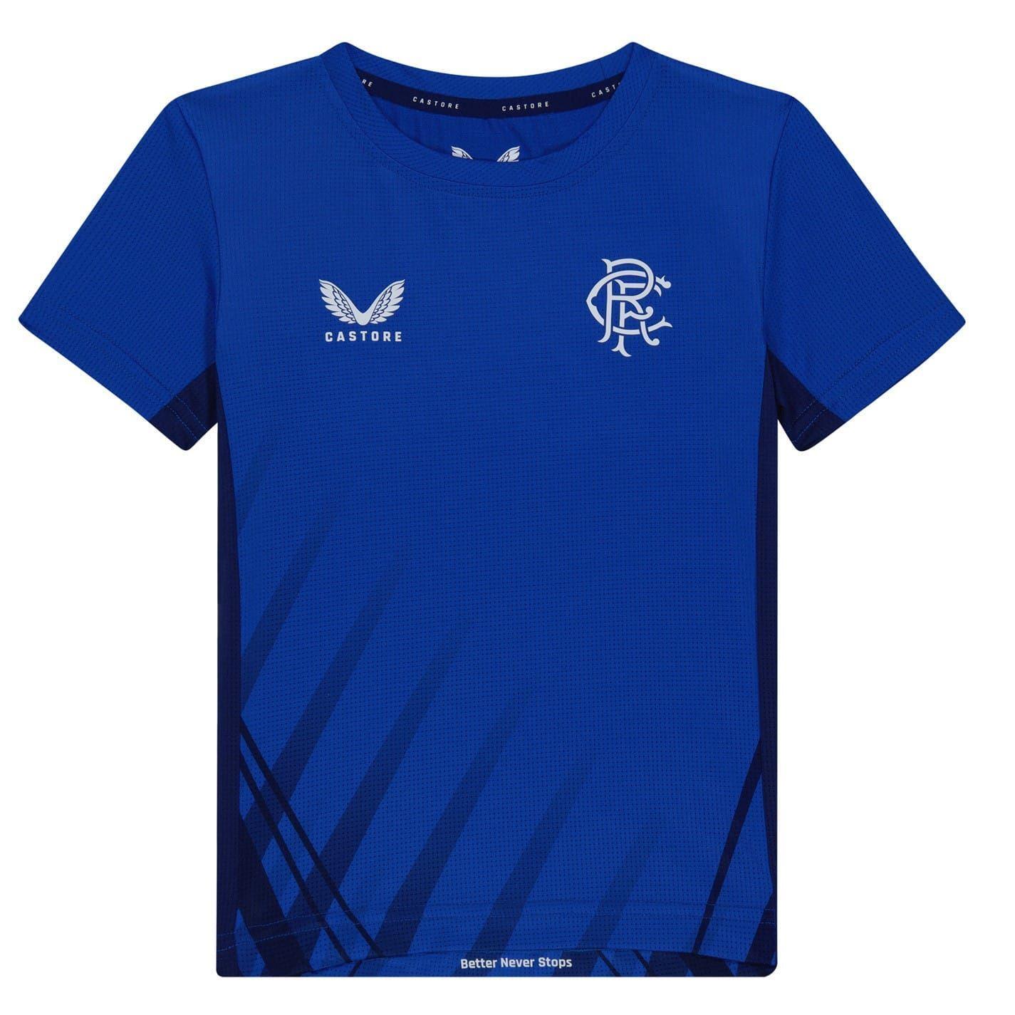 Castore Childrens/Kids Rangers FC Regular T-Shirt