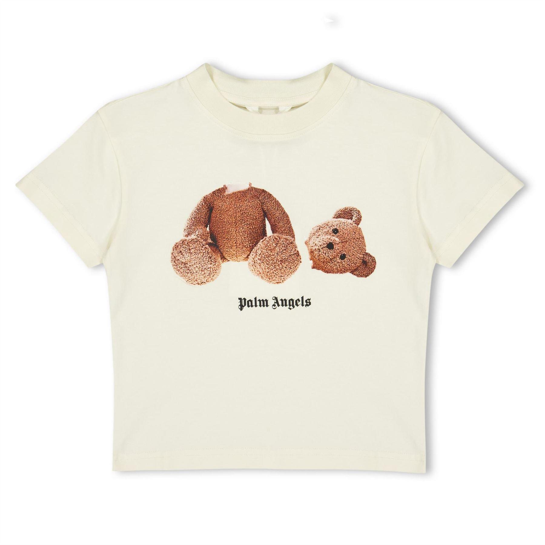 Palm Angels Childrens/Kids Bear T-Shirt