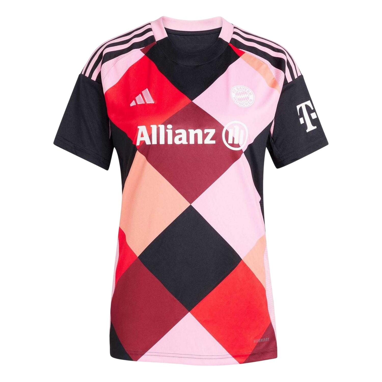 FC Bayern Munich Womens/Ladies Adidas Short-Sleeved Jersey