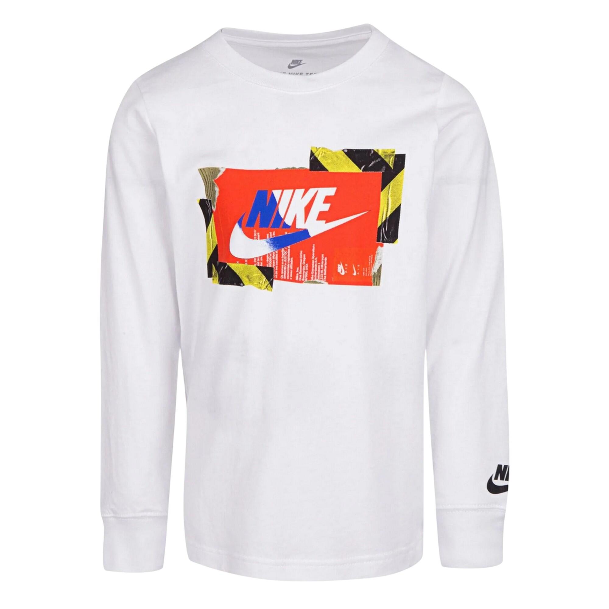 Nike Childrens/Kids Hazard Graphic Long-Sleeved T-Shirt