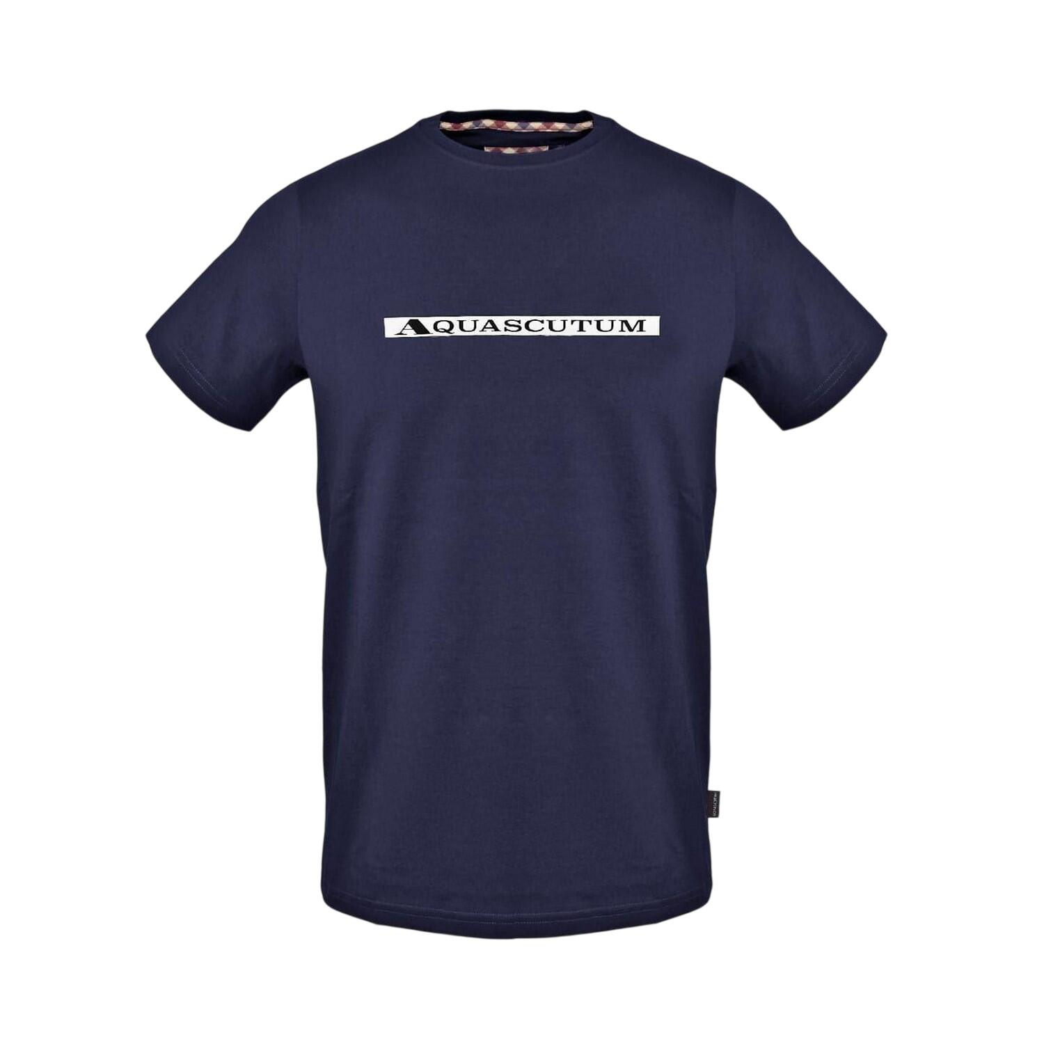 Aquascutum Mens Lettering T-Shirt