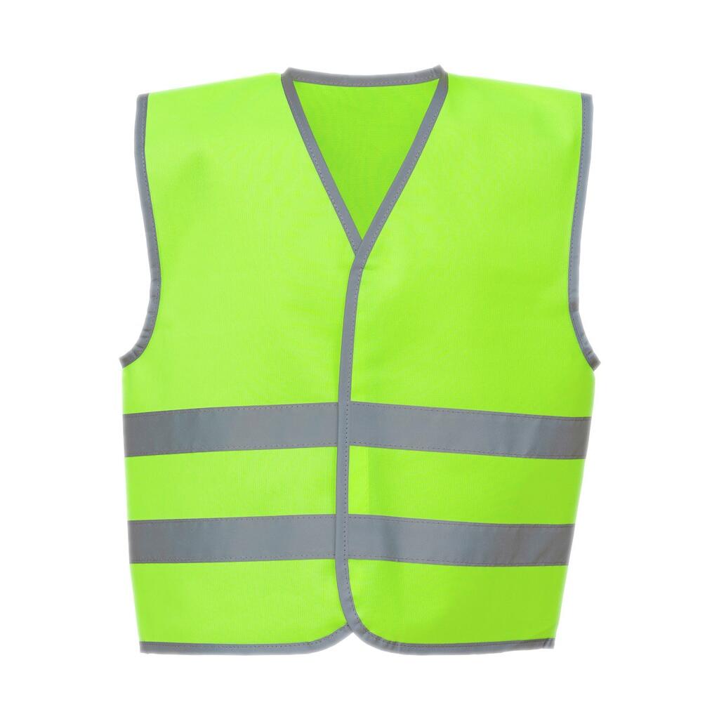 Yoko Childrens/Kids Hi-Vis Two Band Waistcoat