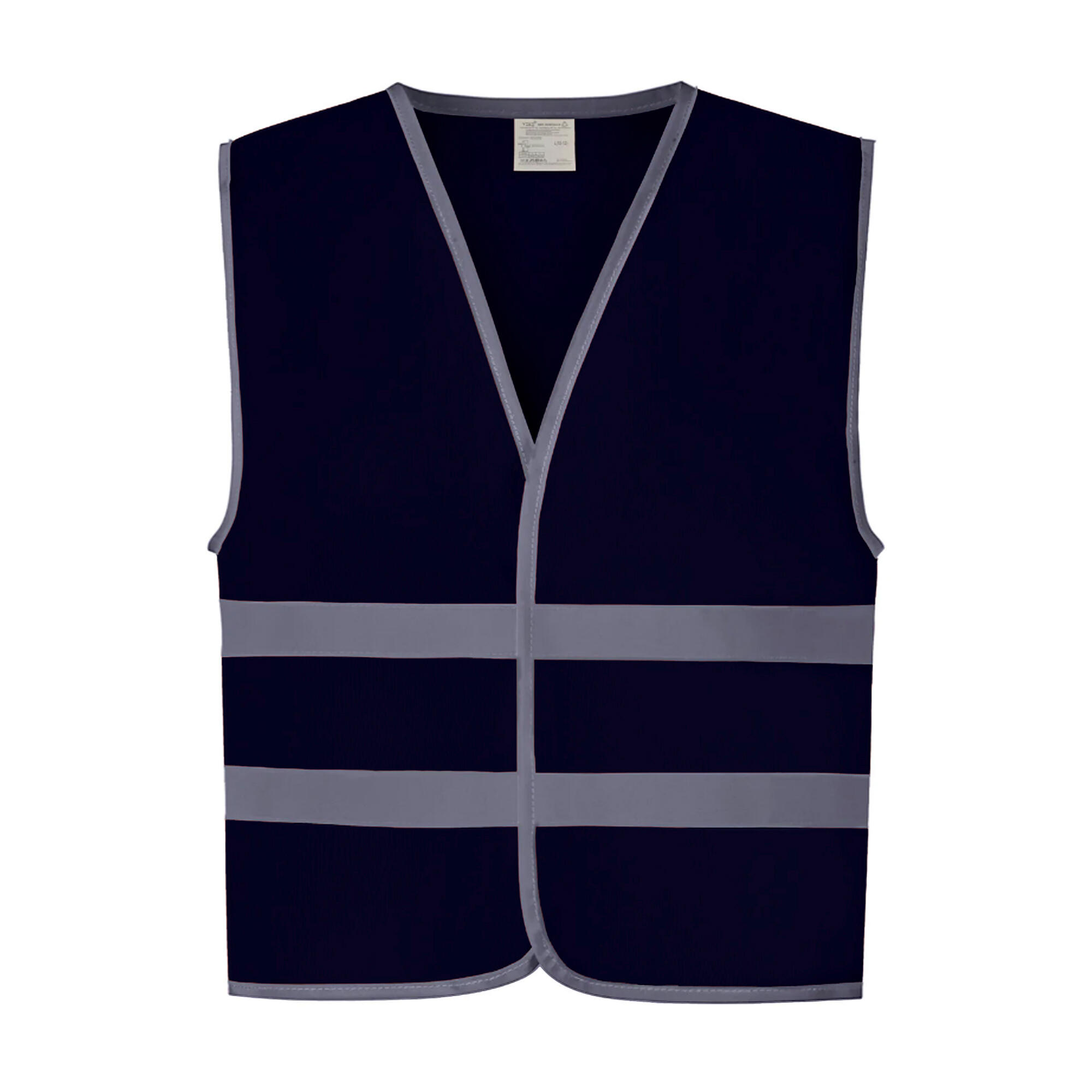 Yoko Childrens/Kids Hi-Vis Two Band Waistcoat