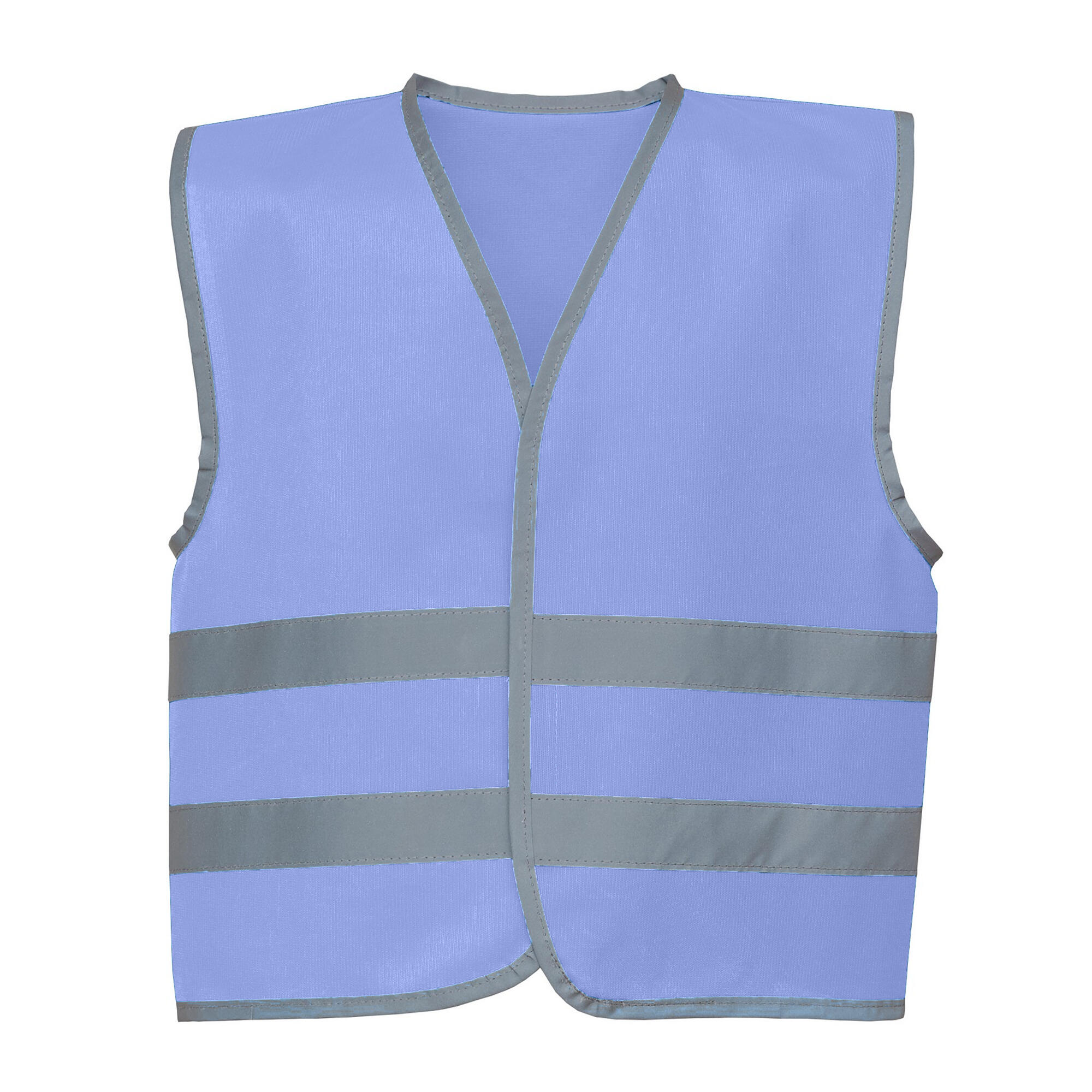 Yoko Childrens/Kids Hi-Vis Two Band Waistcoat