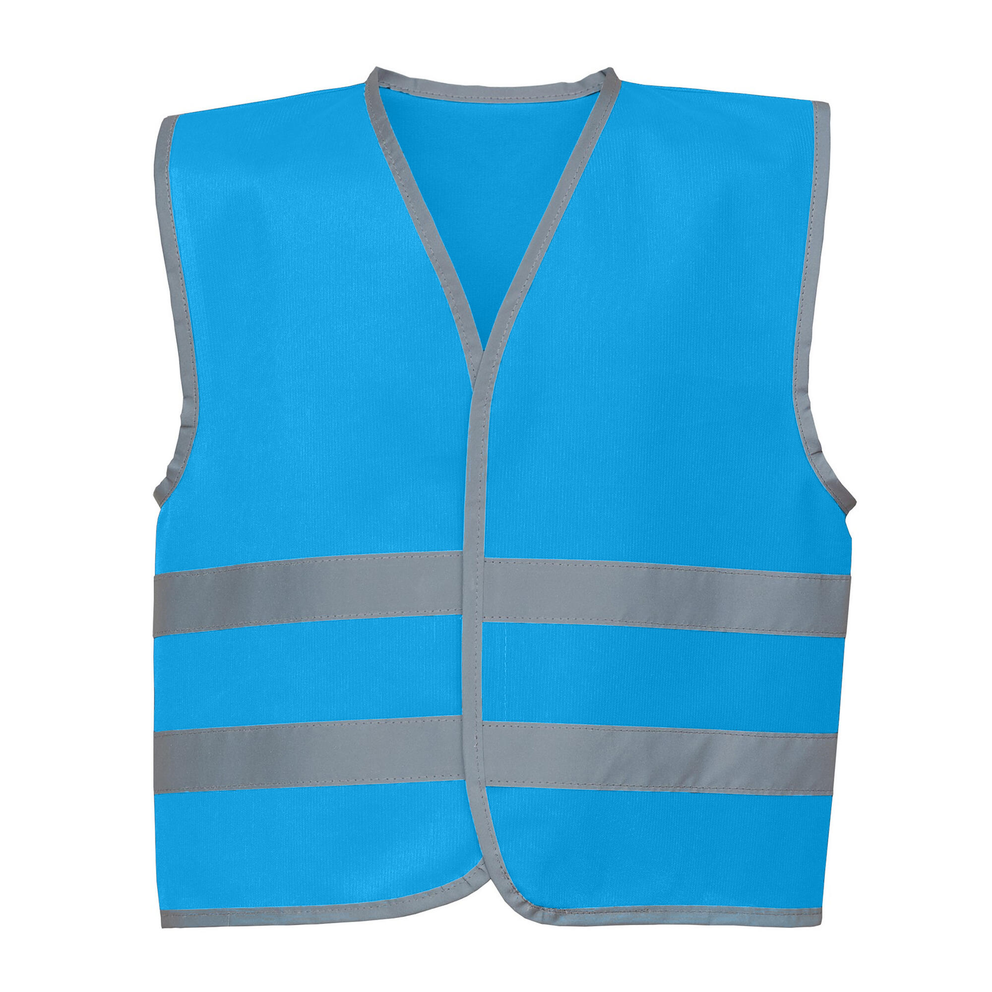 Yoko Childrens/Kids Hi-Vis Two Band Waistcoat