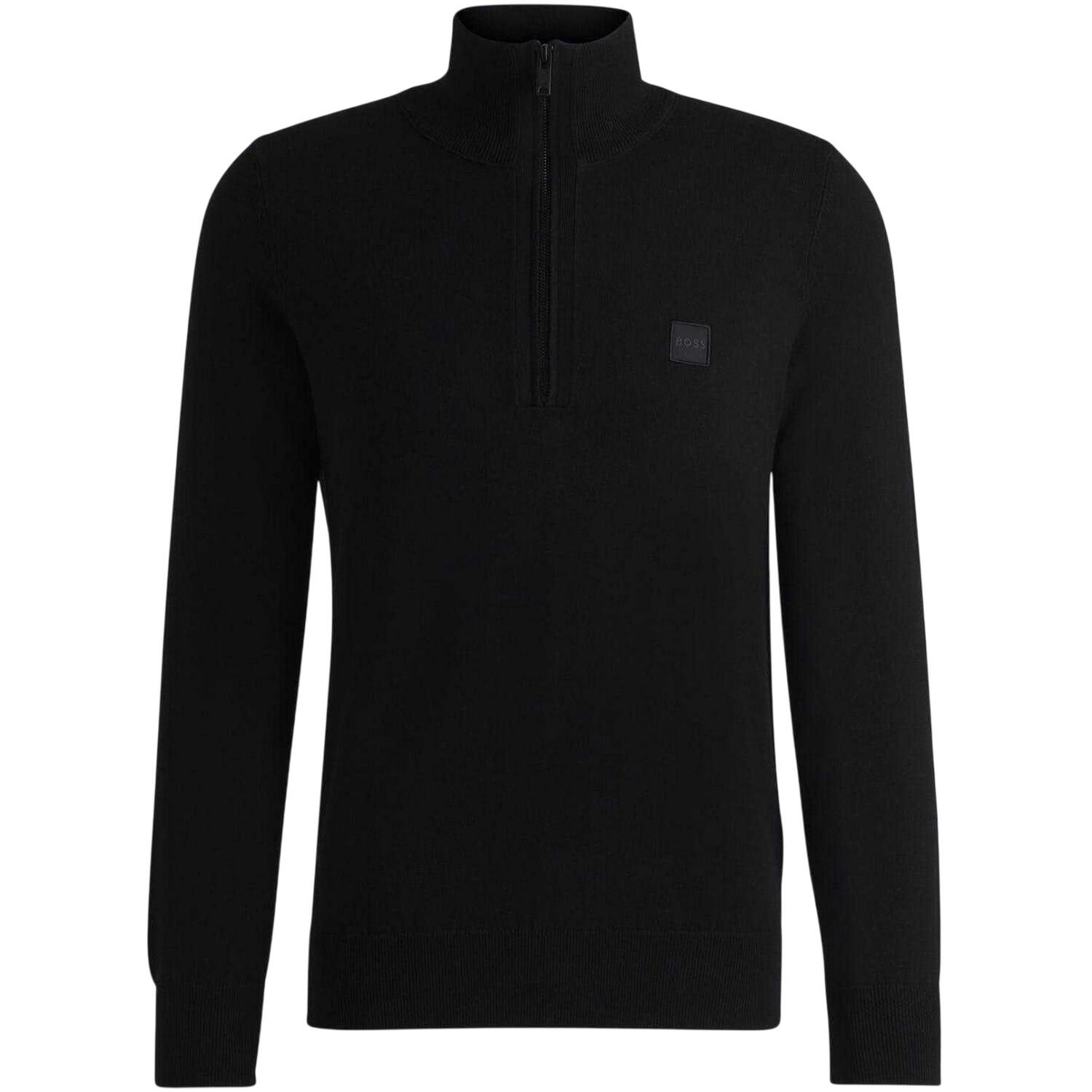 Boss Mens Kanobix Quarter Zip Jumper