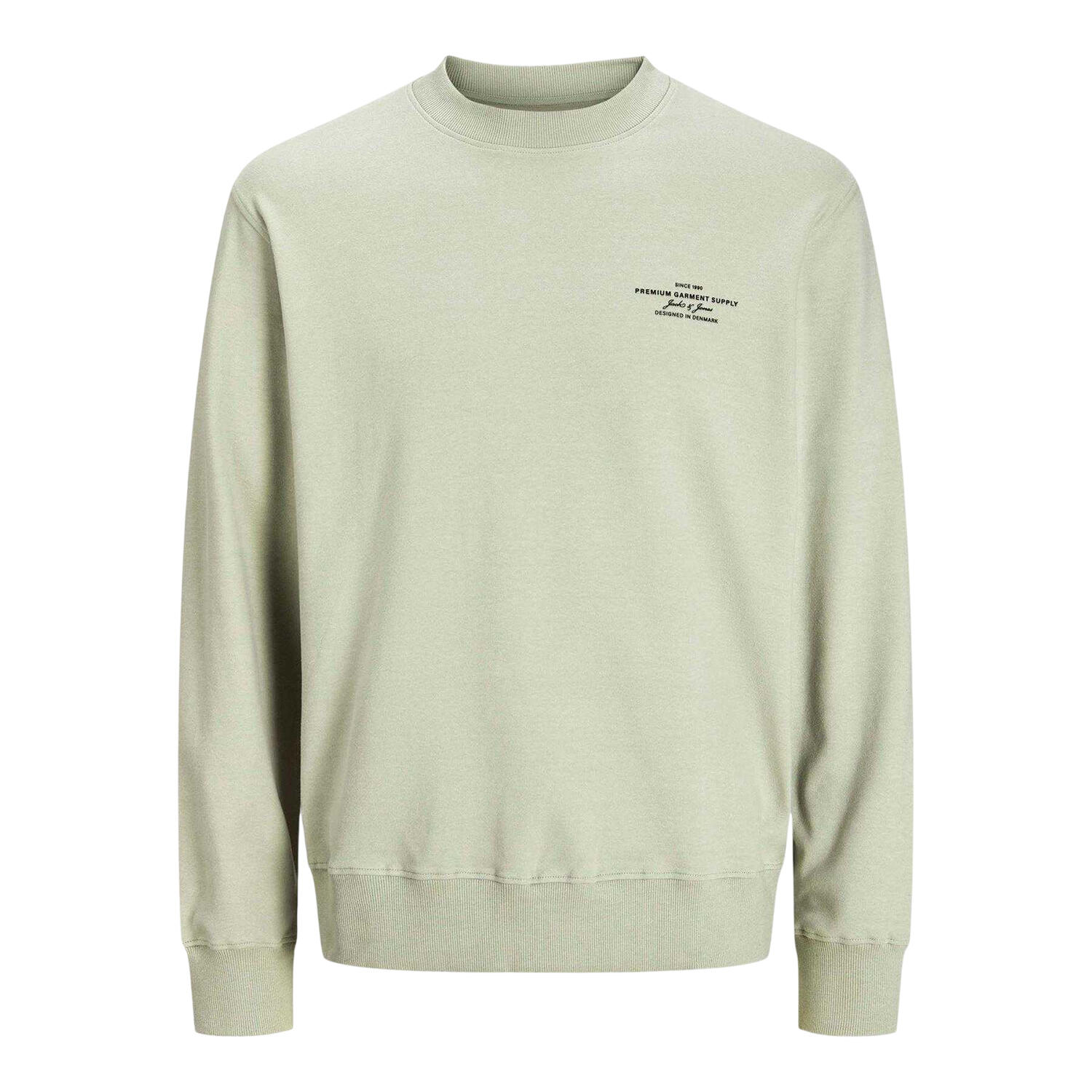 Jack And Jones Mens Logo Crew Neck Sweatshirt