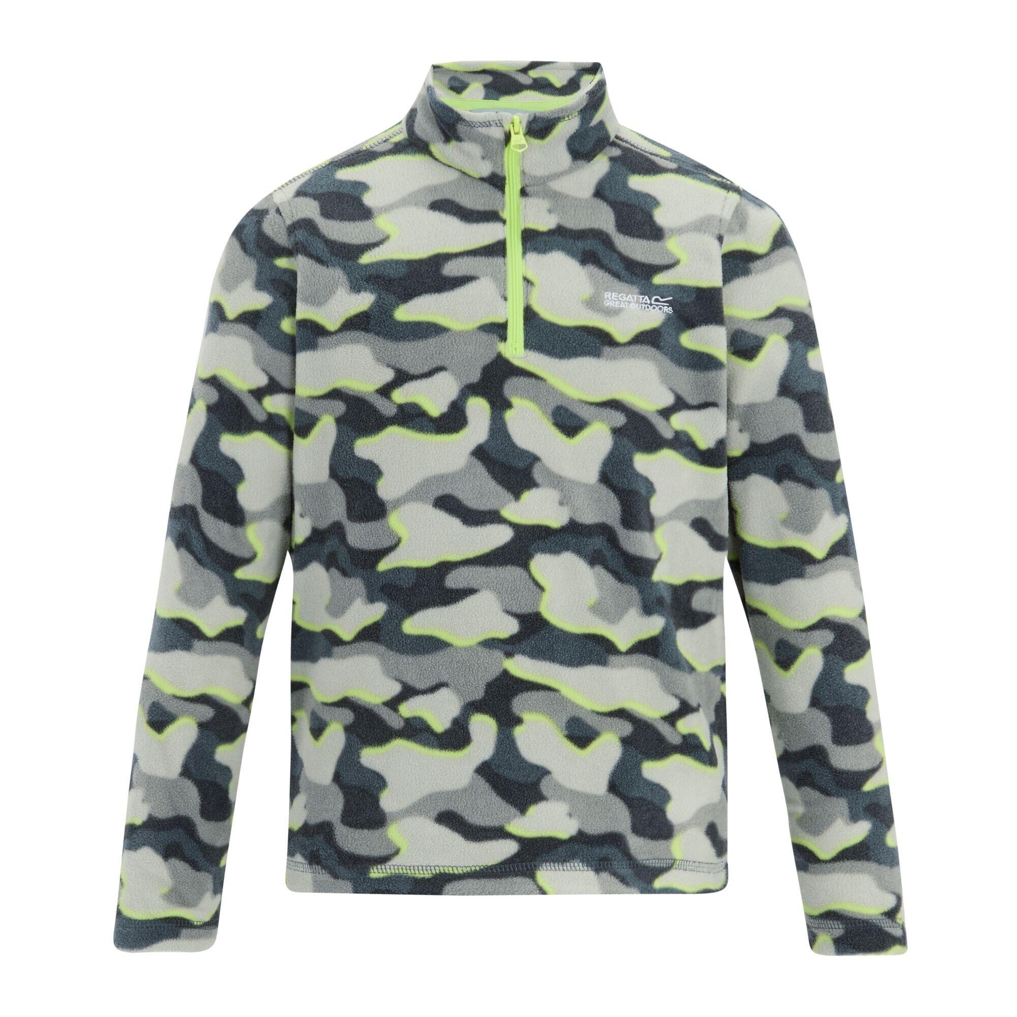 Regatta Childrens/Kids Hot Shot II Camo Fleece Top
