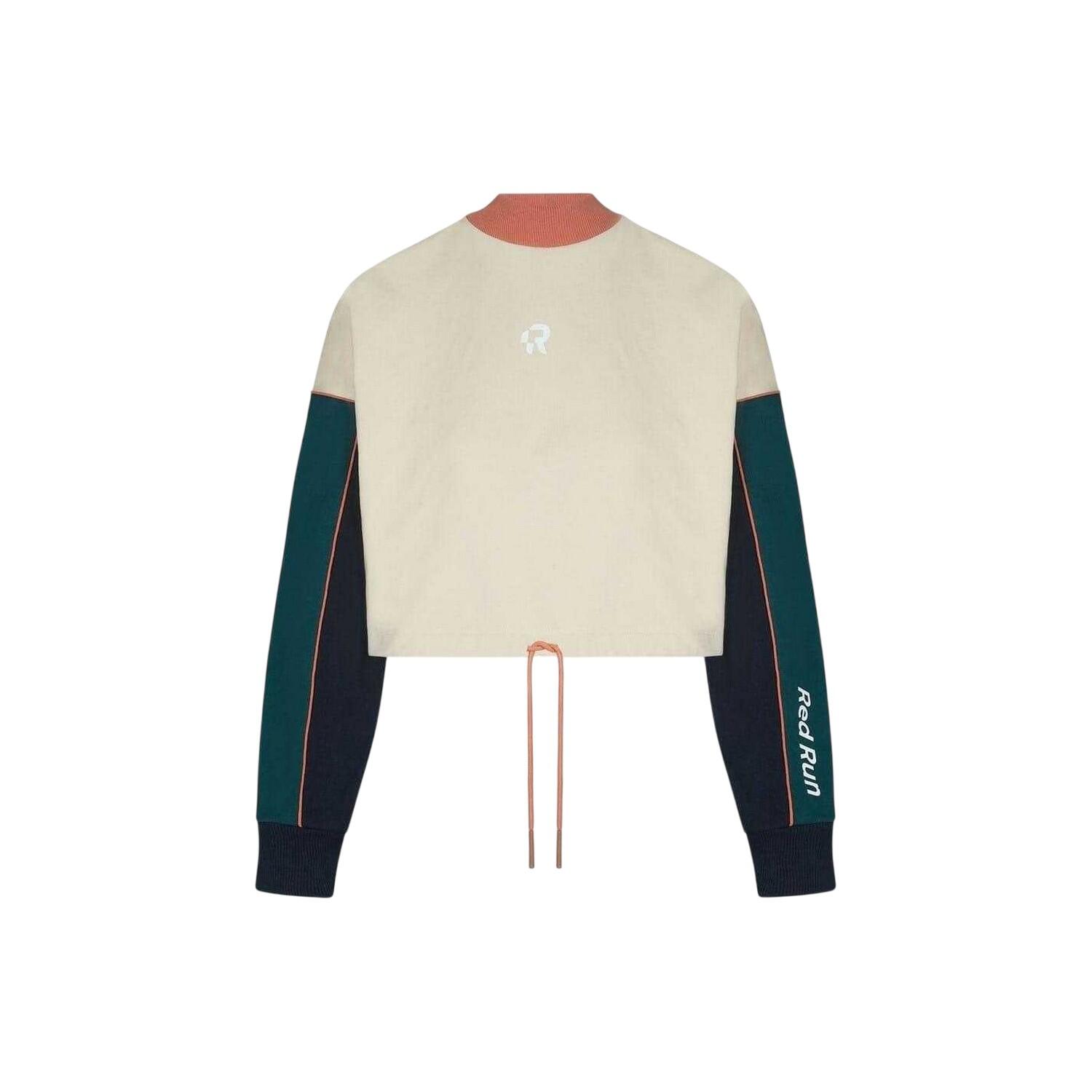 Red Run Womens/Ladies Cotton Blend Cropped Sweatshirt