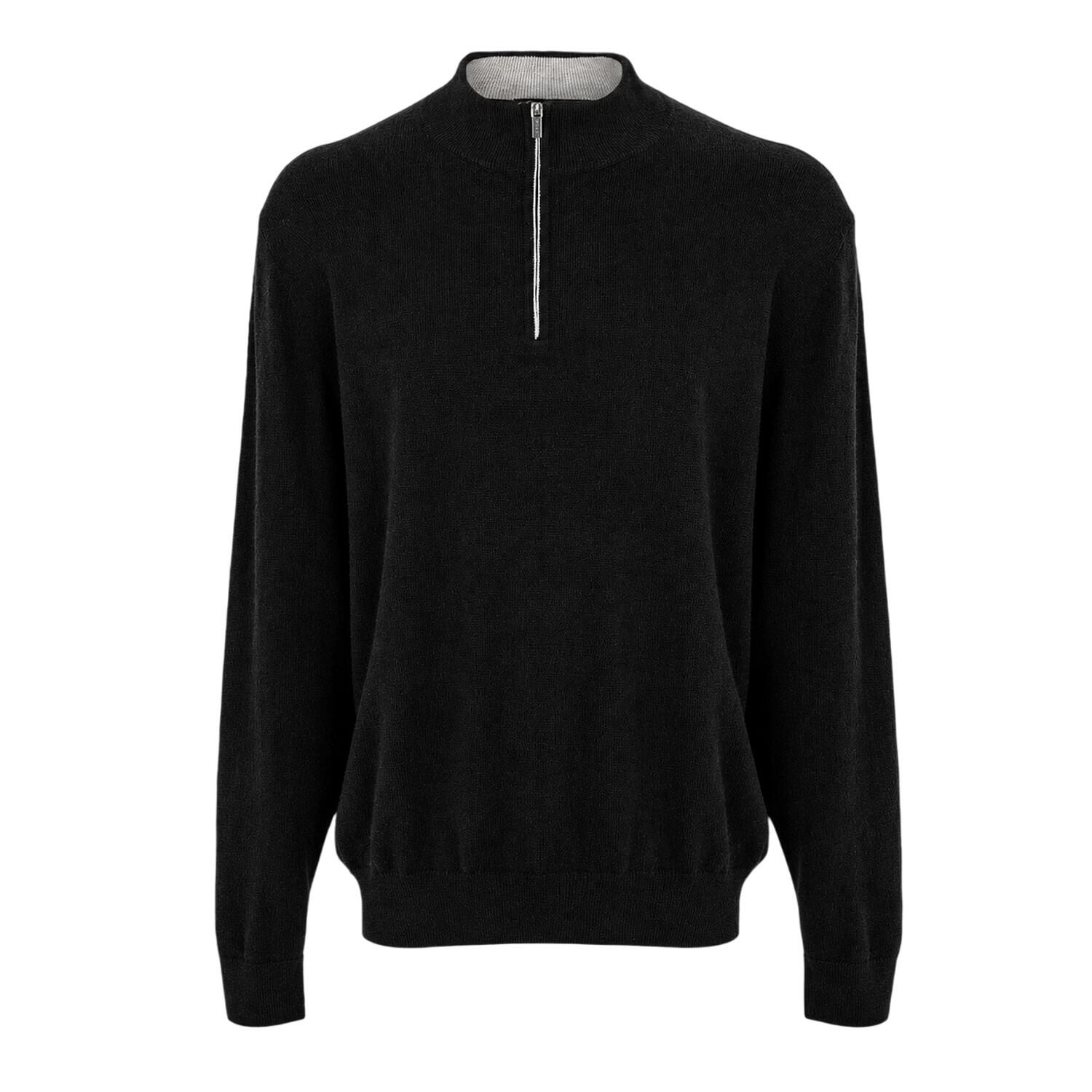 Callaway Mens Knitted Funnel Neck Sweater Top