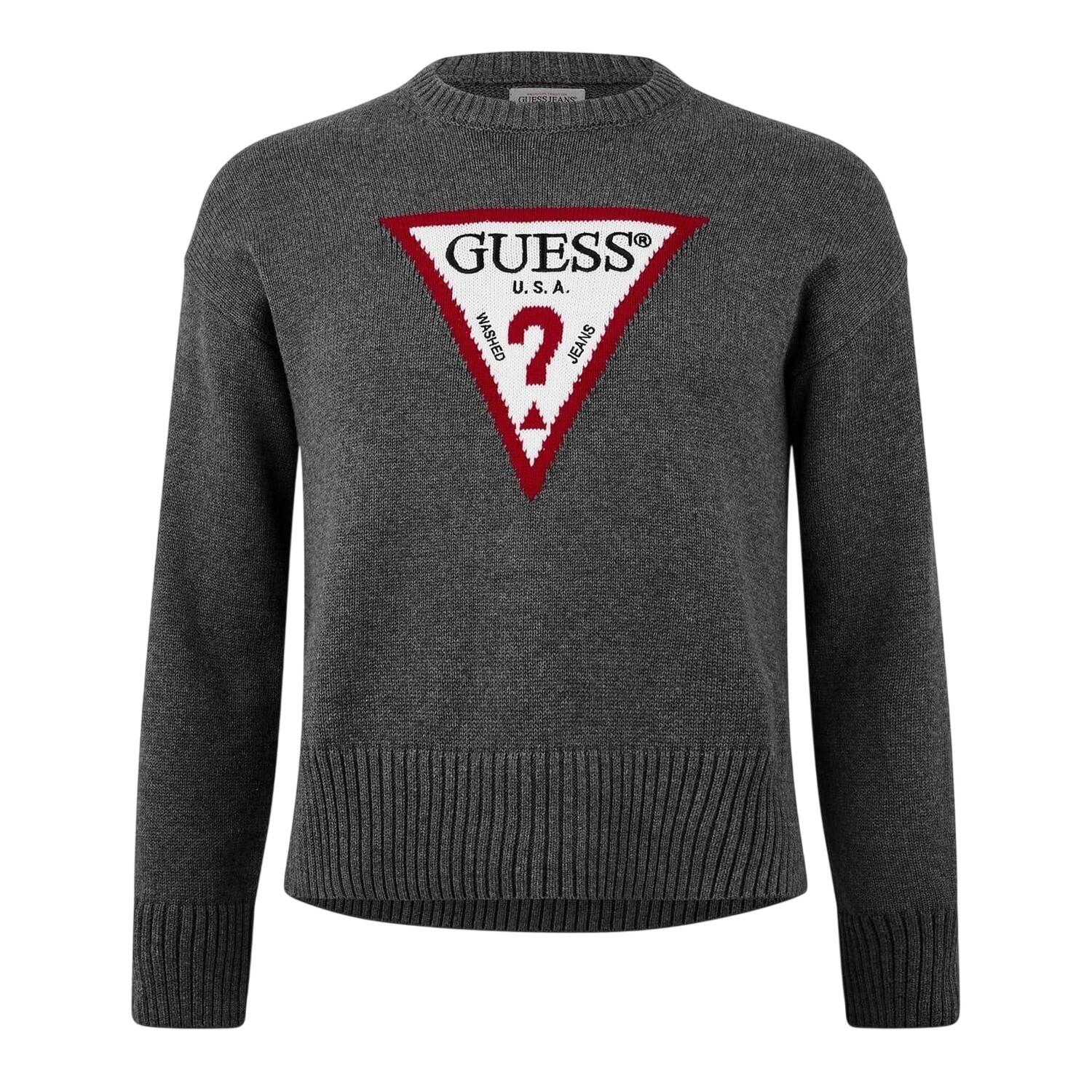 Guess Womens/Ladies Knitted Crew Neck Regular Jumper