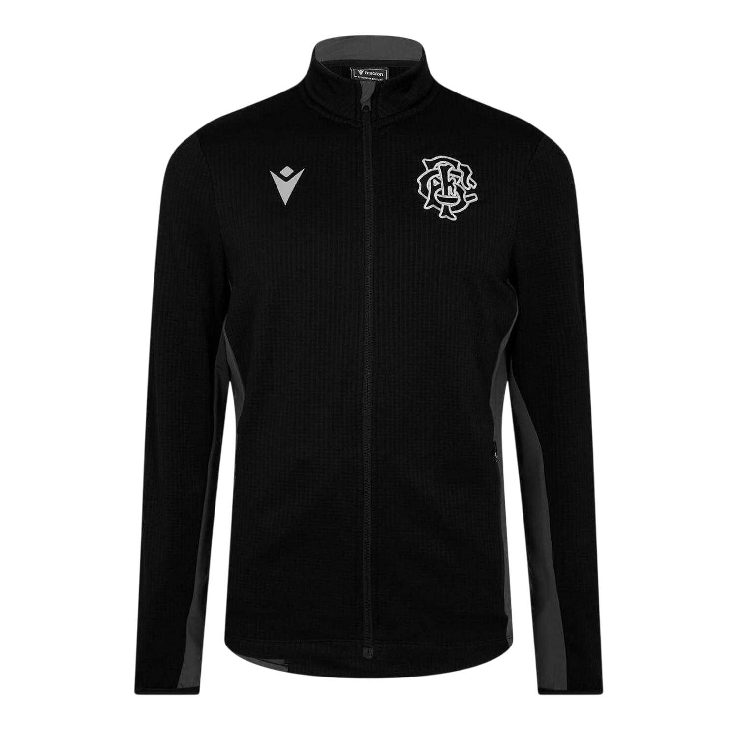 Macron Mens Barbarians 24/25 Fleece Track Jacket