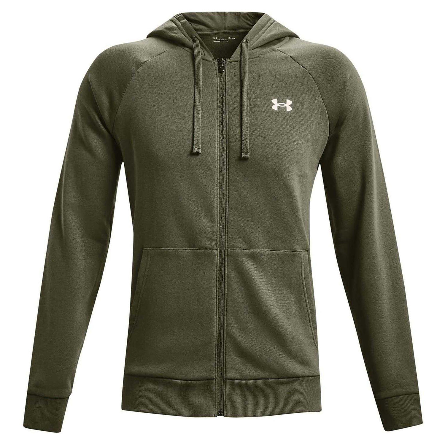 Under Armour Mens Rival Fleece Full Zip Hoodie