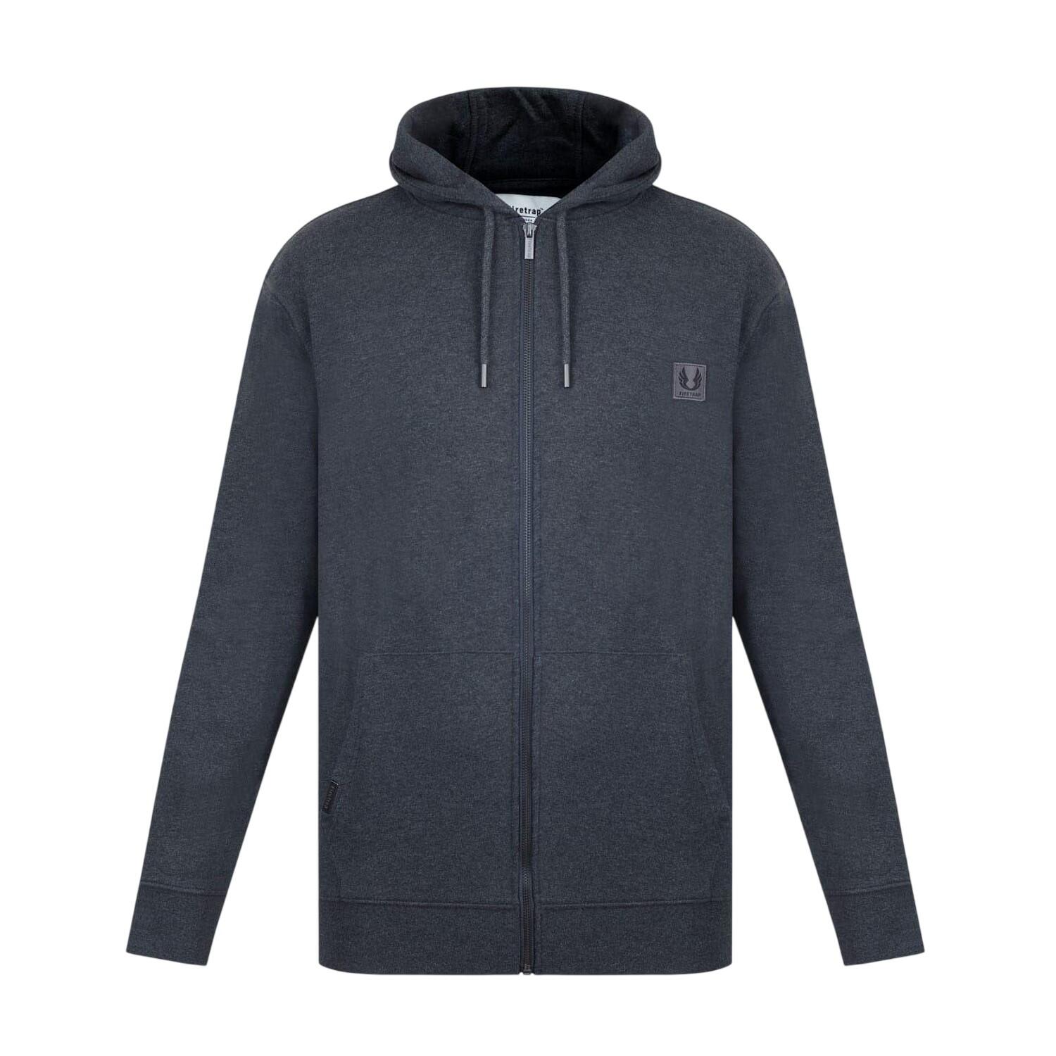 Firetrap Mens Logo Full Zip Hoodie