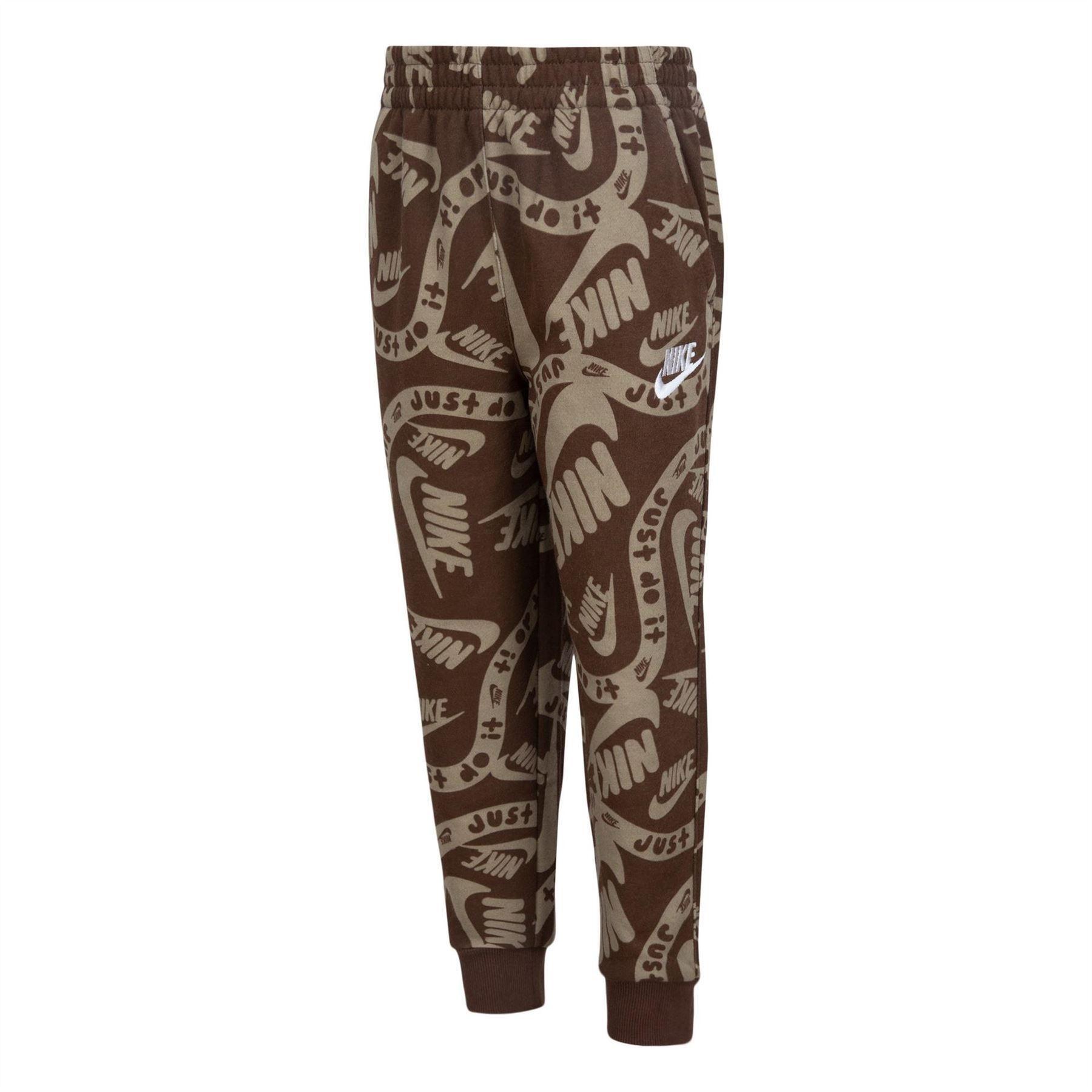 Nike Childrens/Kids Sportswear Club Fleece All Over Logo Joggers