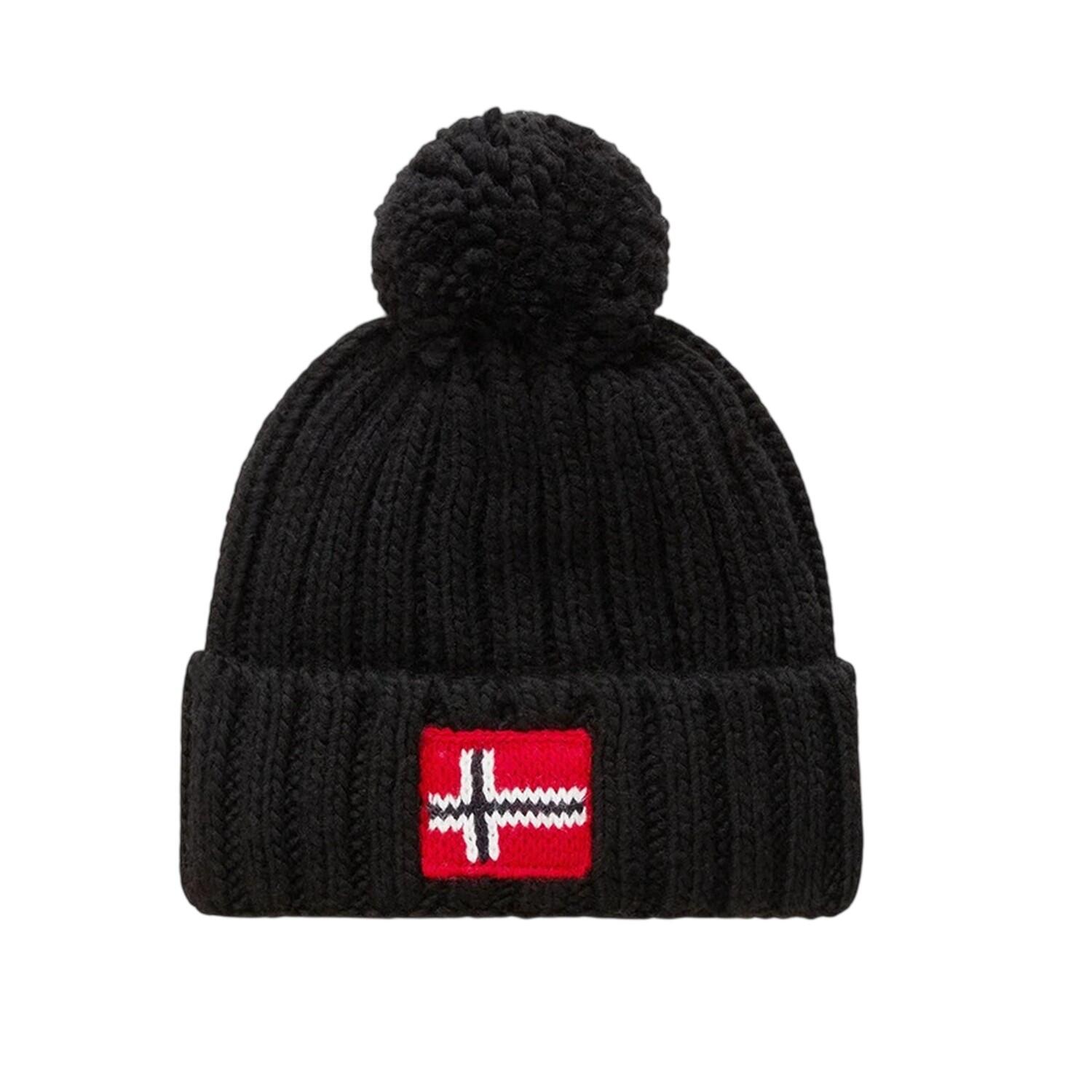 Napapijri Childrens/Kids Napa Semiury Wool Blend Bobble Hat