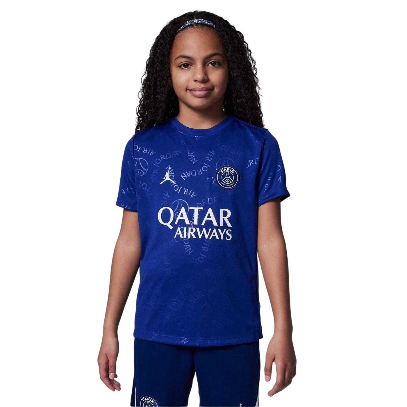 Nike Childrens/Kids Air Jordan Paris Saint Germain FC Jersey