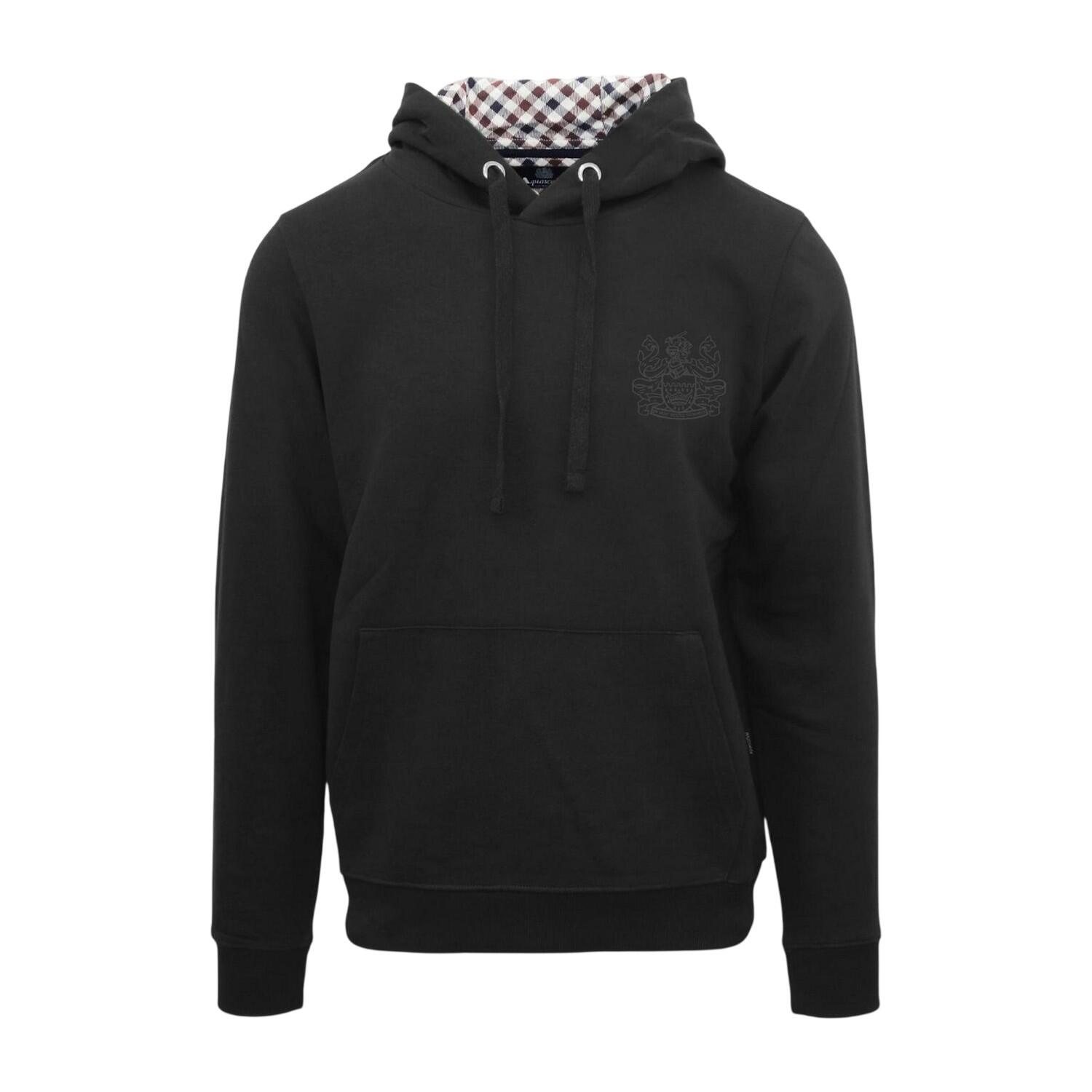 Aquascutum Mens Logo Hoodie