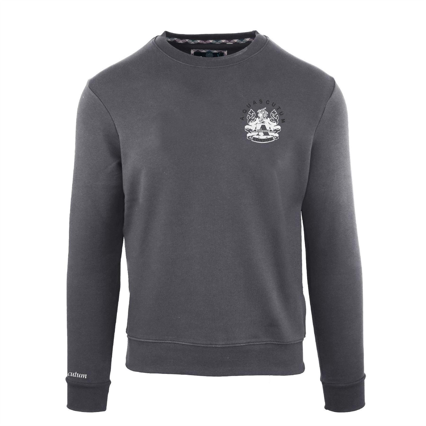 Aquascutum Mens Round Neck Sweatshirt
