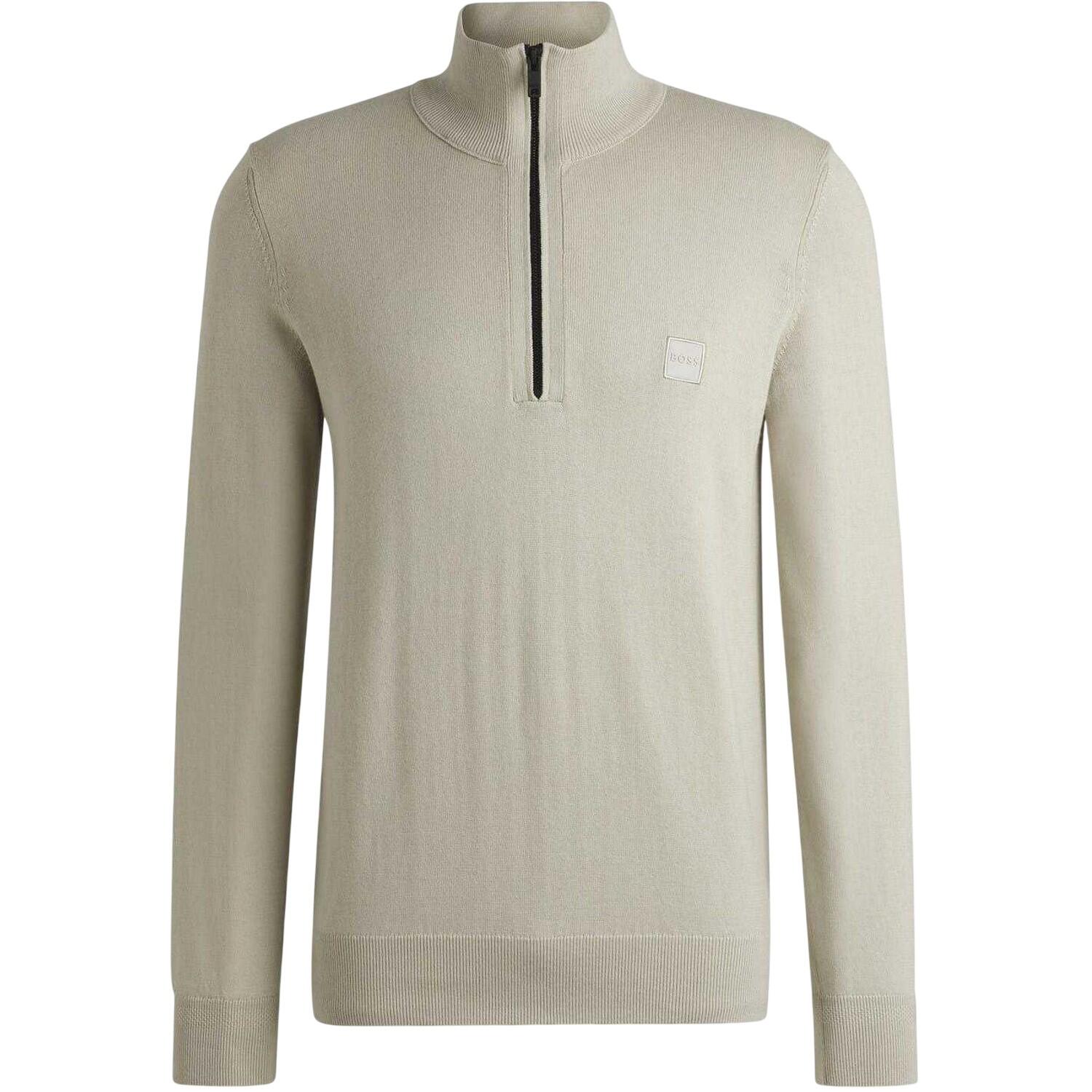 Boss Mens Kanobix Quarter Zip Jumper