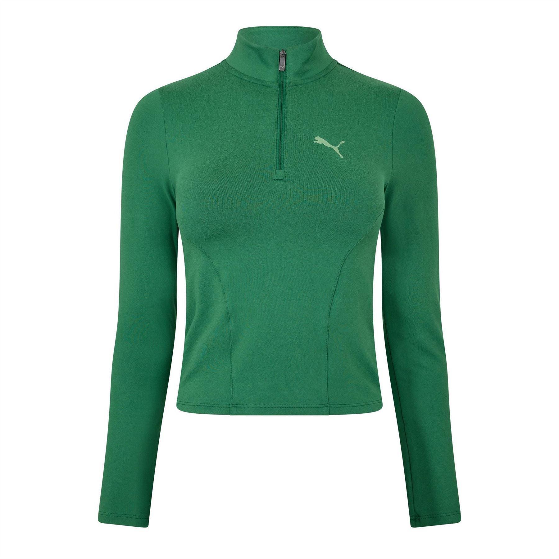 Puma Womens/Ladies Half Zip Fleece Top