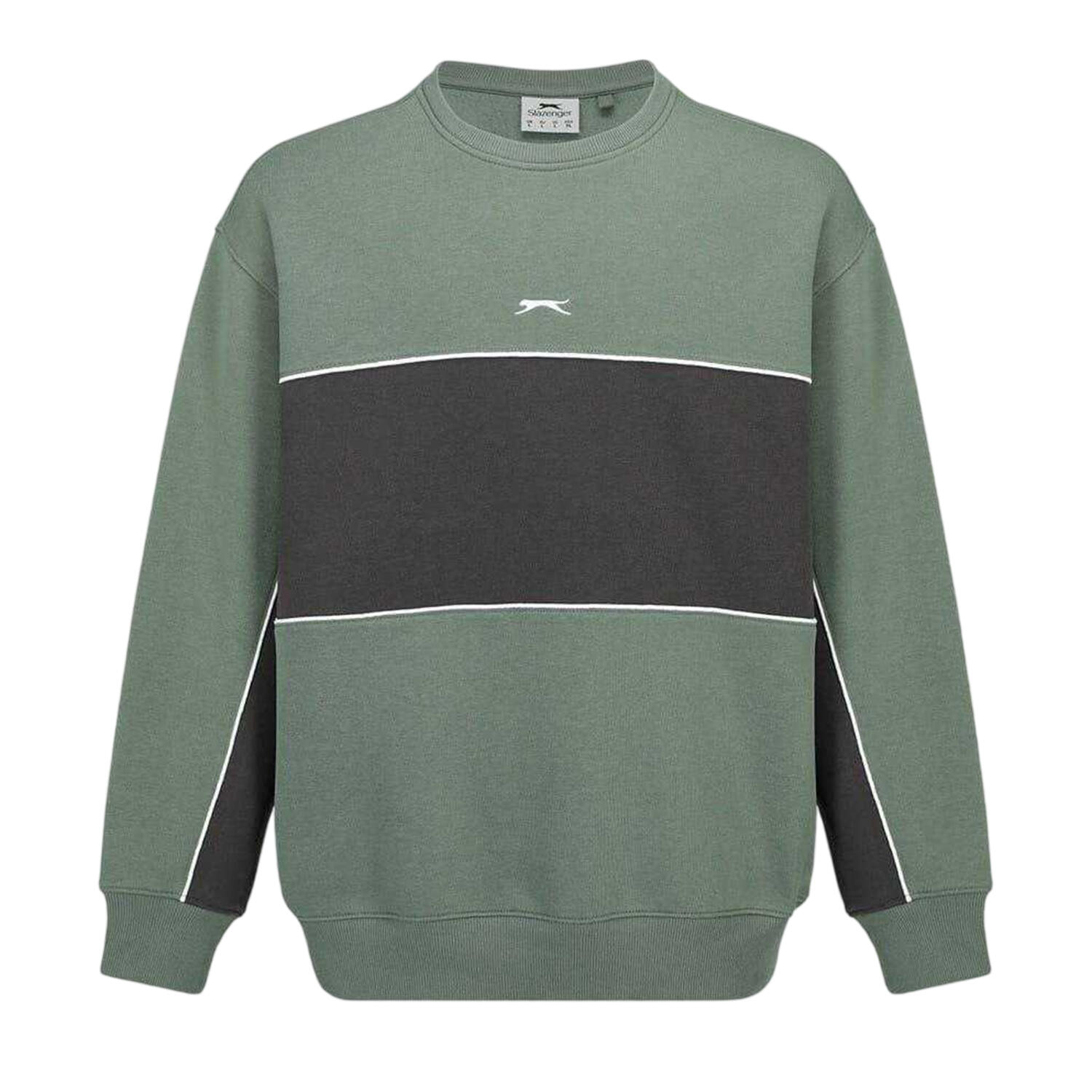 Slazenger Mens Fleece Crew Neck Sweatshirt