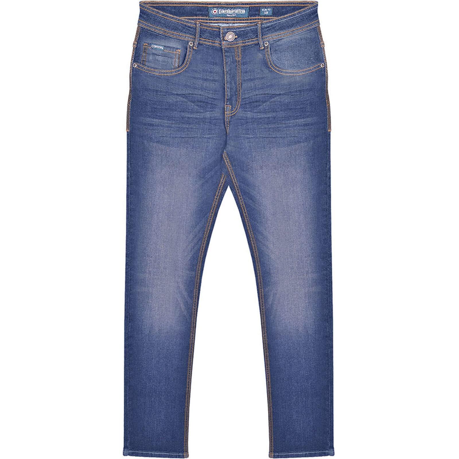 Lambretta Mens Stafford Slim Jeans