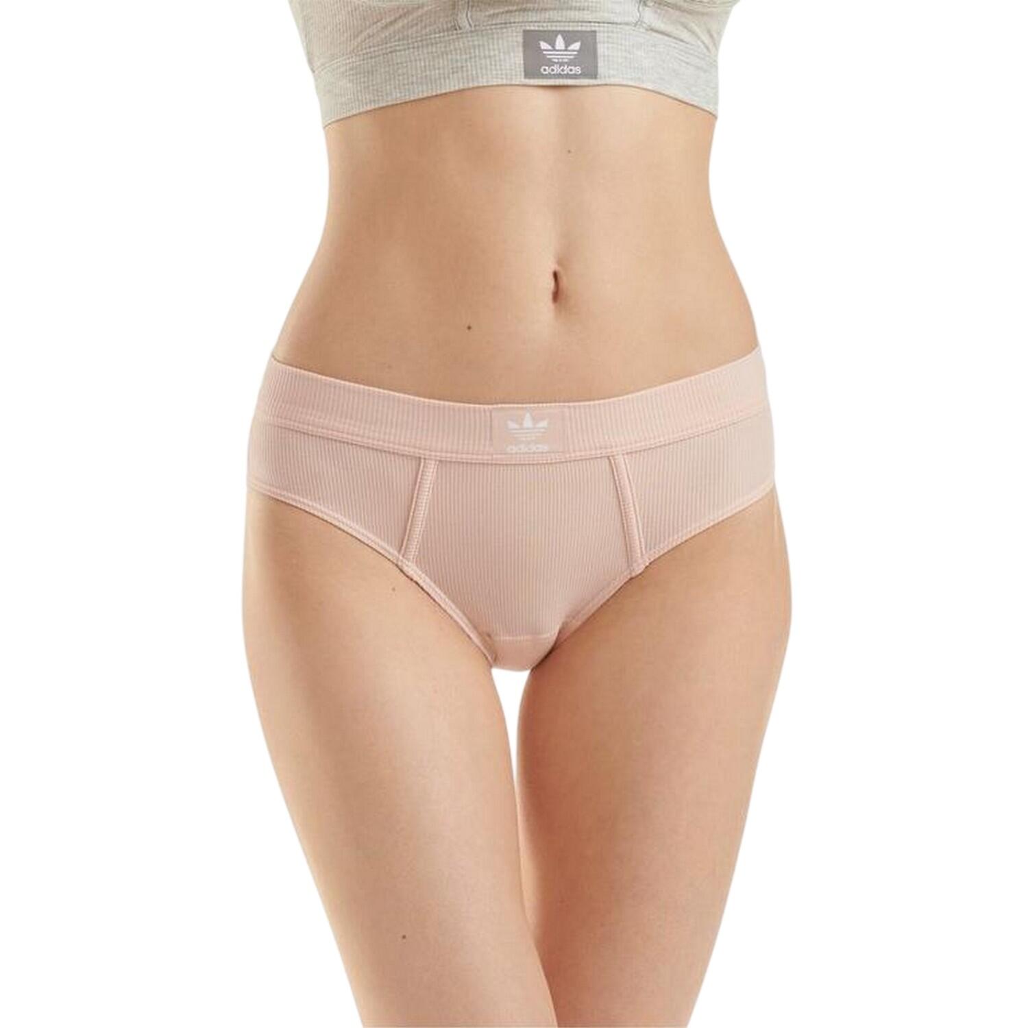 Adidas Womens/Ladies Ribbed High Waist Briefs