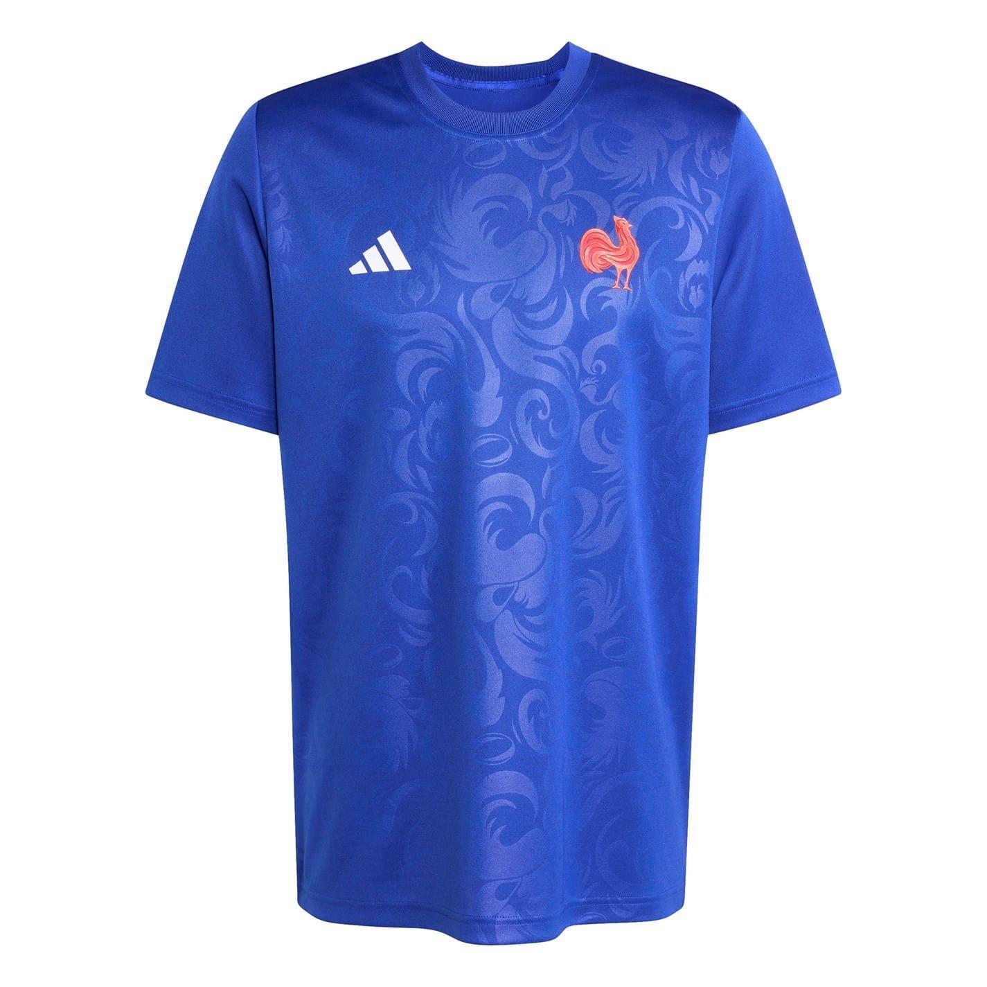 Adidas Unisex Adult 2025 France FFR T-Shirt