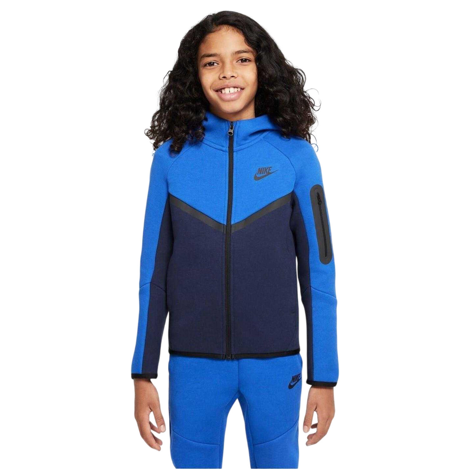 Nike Childrens/Kids Tech Fleece Full Zip Hoodie