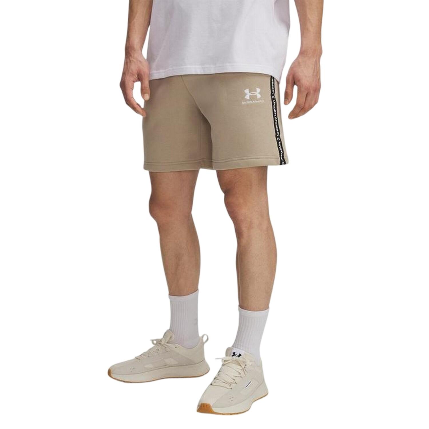 Under Armour Mens Icon Fleece Taped Sweat Shorts