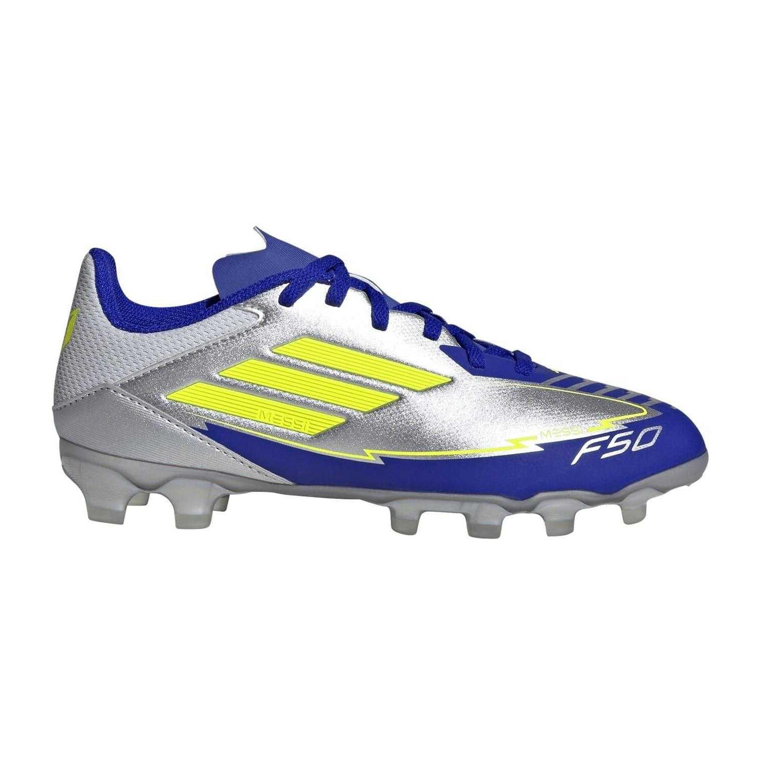 Adidas Childrens/Kids F50 Messi Club Firm Ground Football Boots