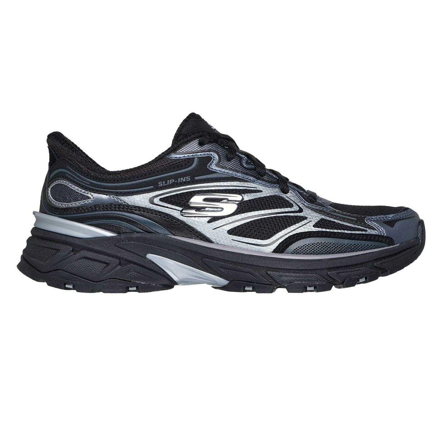 Skechers Womens/Ladies Metallic Slip-In Flat Trainers