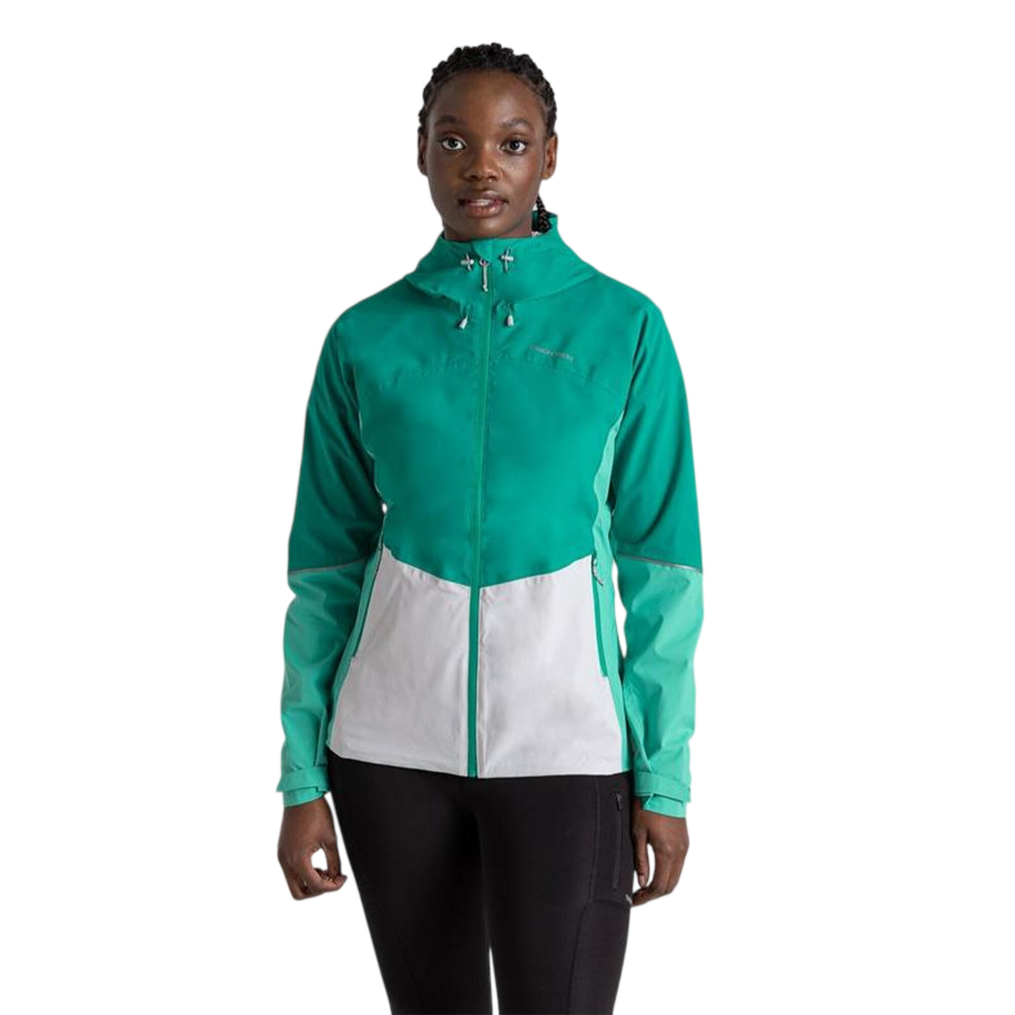 Craghoppers Womens/Ladies Jamila Colour Block Funnel Neck Windbreaker
