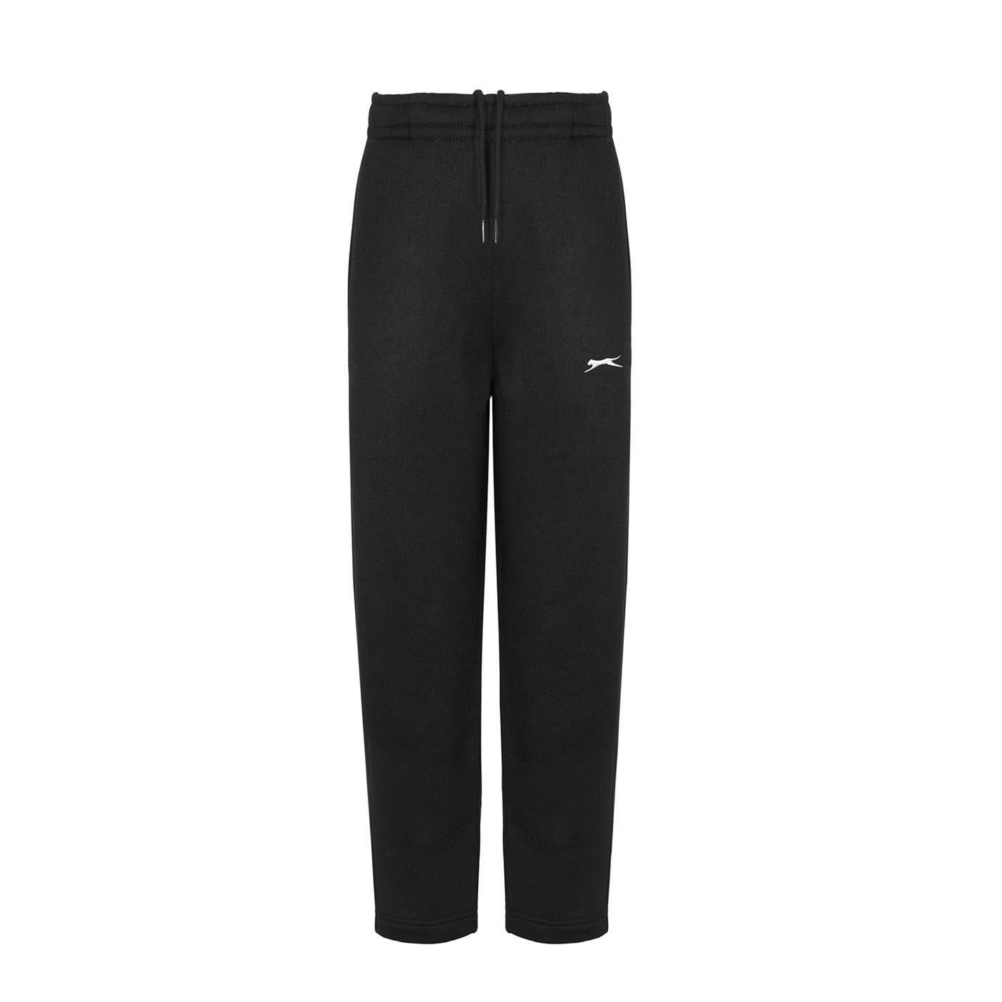 Slazenger Boys Fleece Open Hem Jogging Bottoms