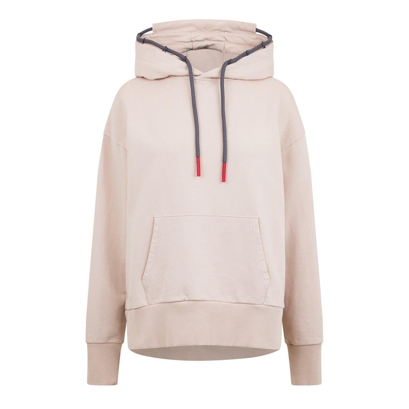 Red Run Womens/Ladies Core Back Print Cotton Hoodie