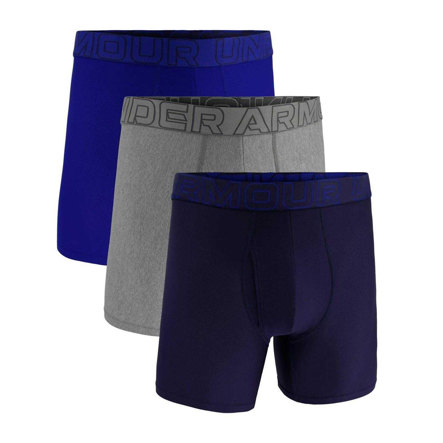 Under Armour Mens Performance Boxer Shorts (Pack of 3)