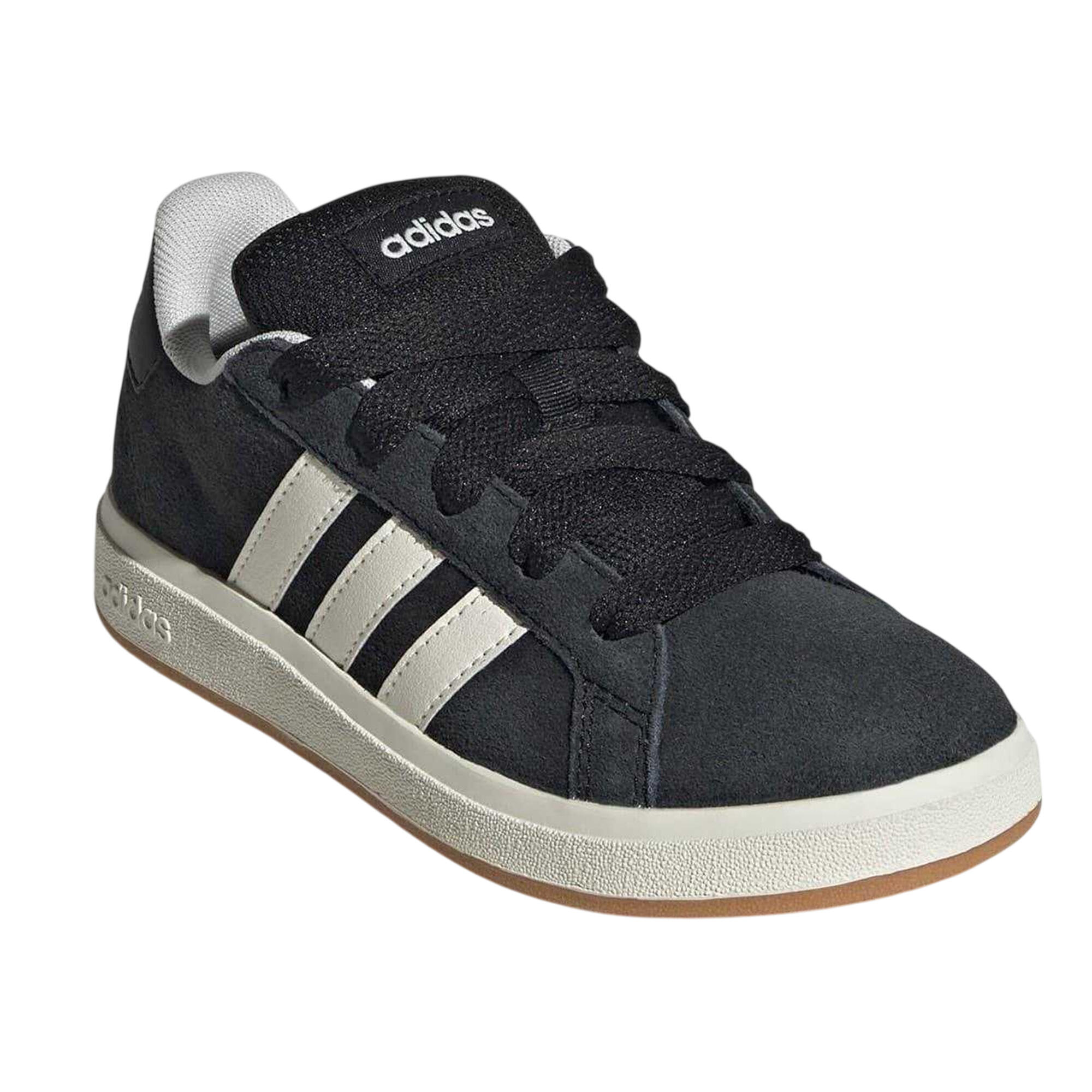 Adidas Childrens/Kids Grand Court 00s Suede Flat Trainers