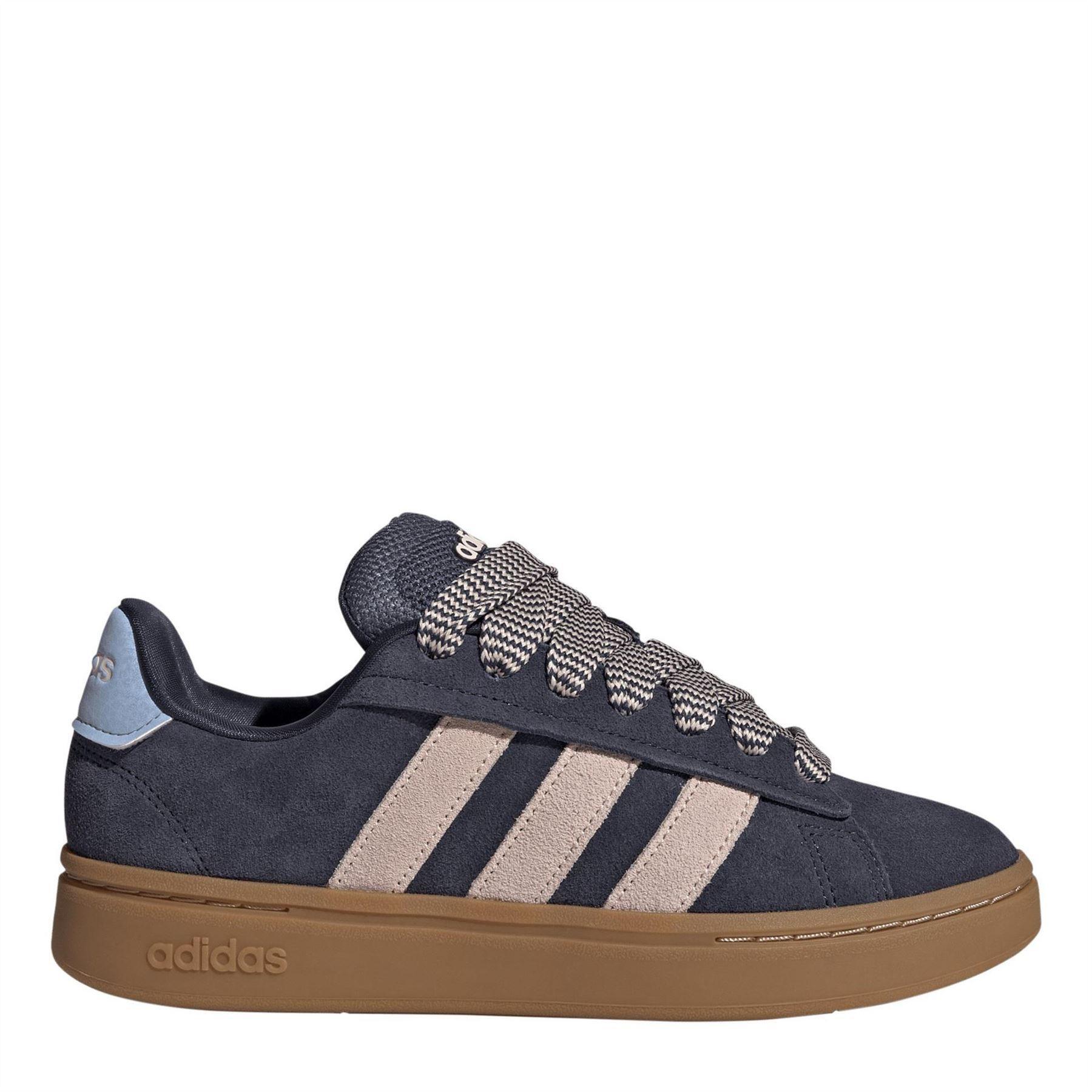 Adidas Womens/Ladies Grand Court Alpha Leather Cloudfoam Trainers