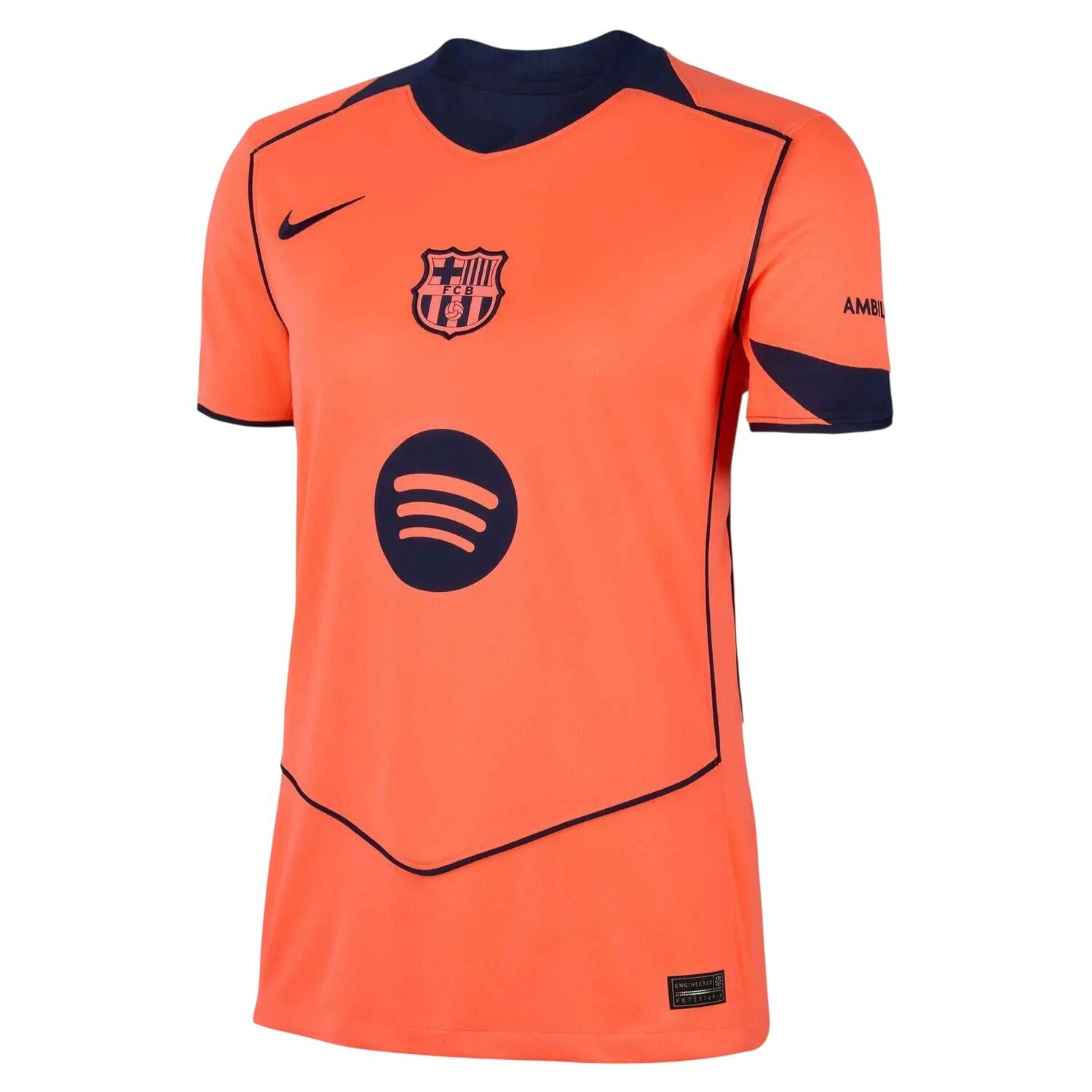 Nike Womens/Ladies 2025/2026 FC Barcelona Football Shirt