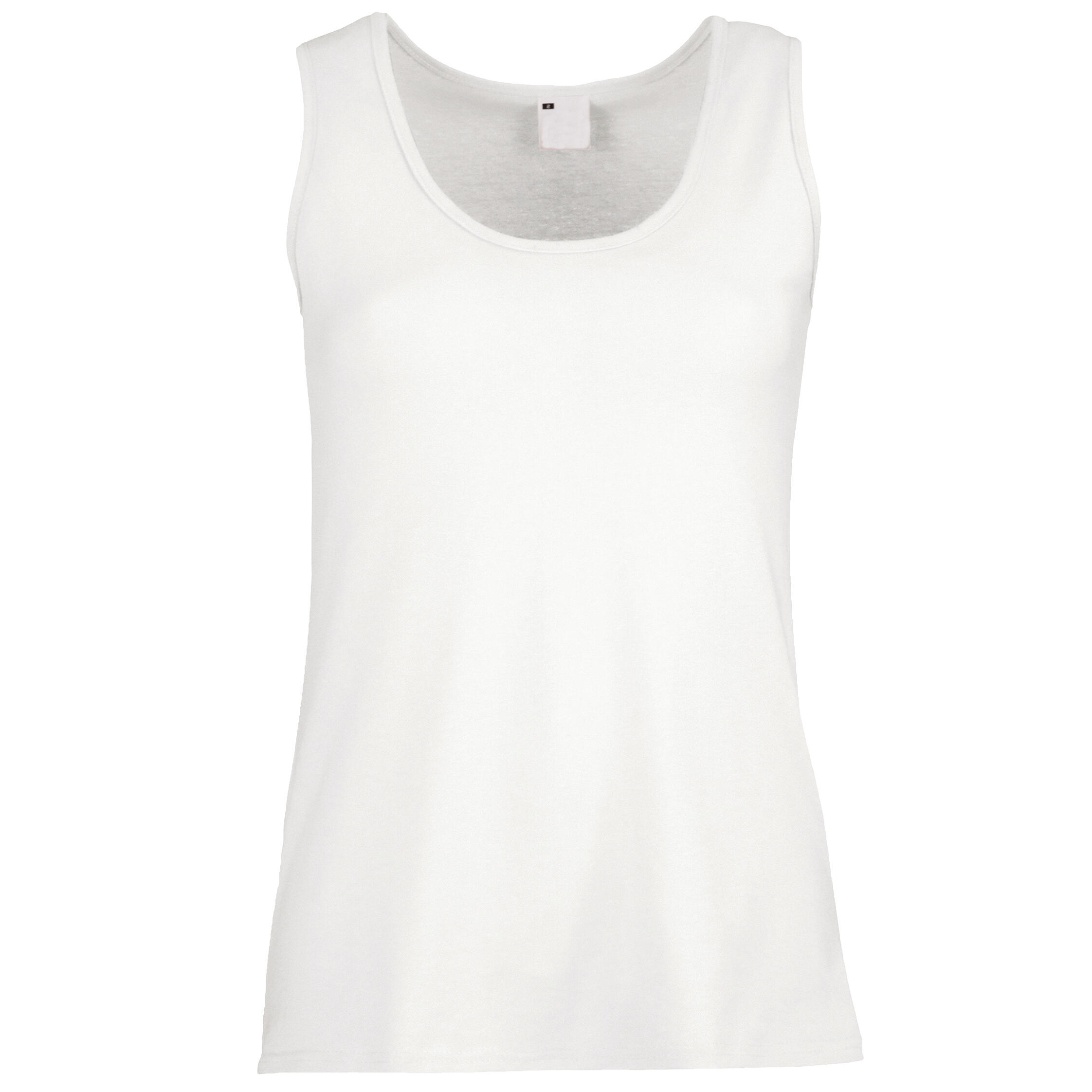 Womens/Ladies Value Fitted Sleeveless Vest