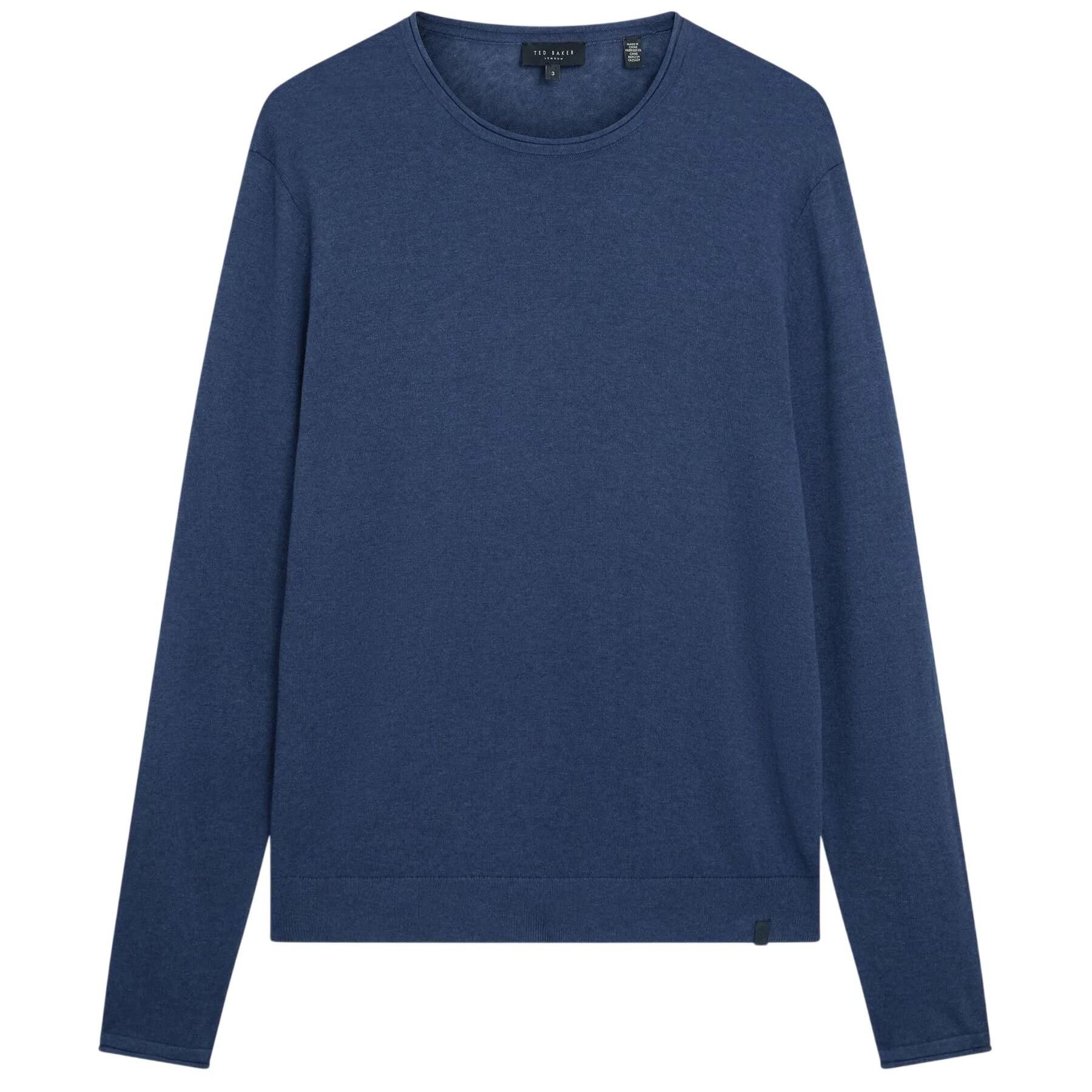 Ted Baker Mens Linen Blend Crew Neck Jumper