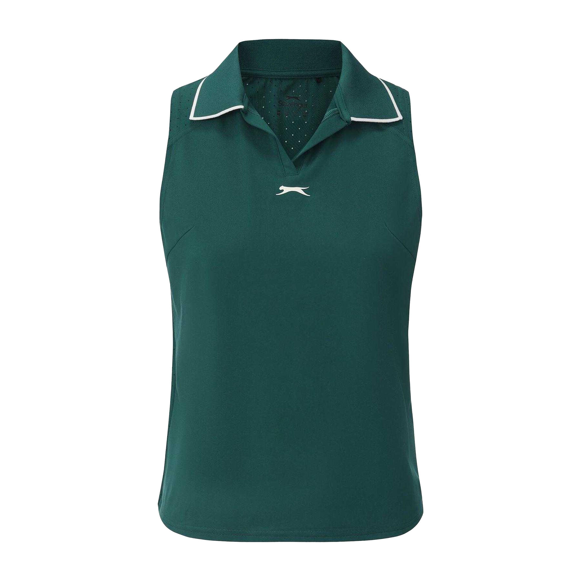 Slazenger Womens/Ladies Sleeveless Polo Shirt
