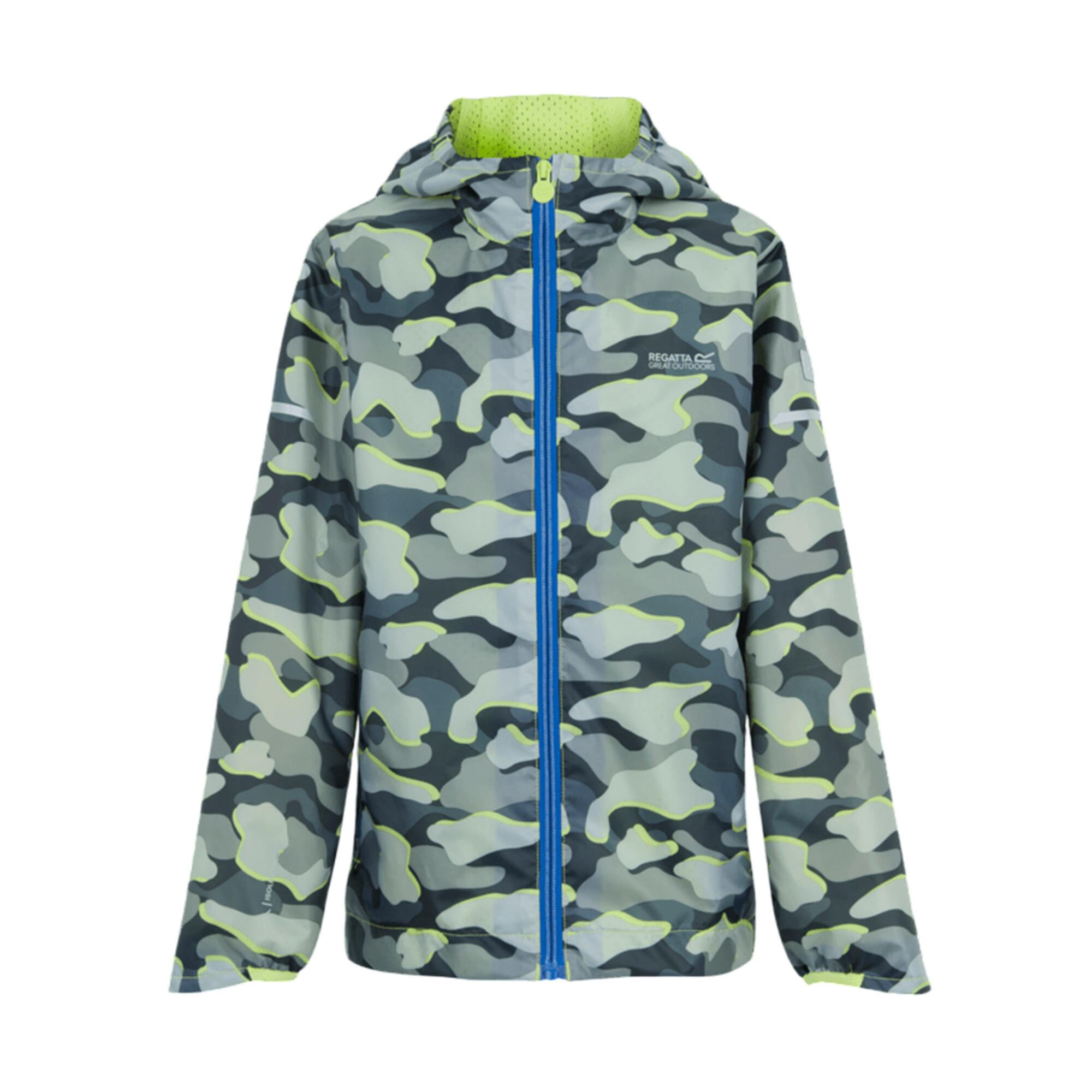 Regatta Childrens/Kids Lever II Camo Waterproof Jacket