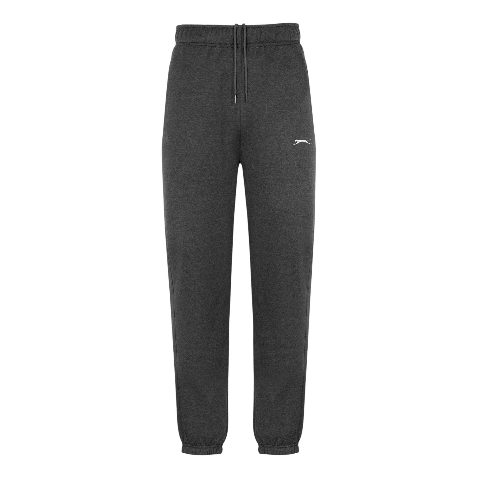 Slazenger Mens Fleece Cuffed Jogging Bottoms
