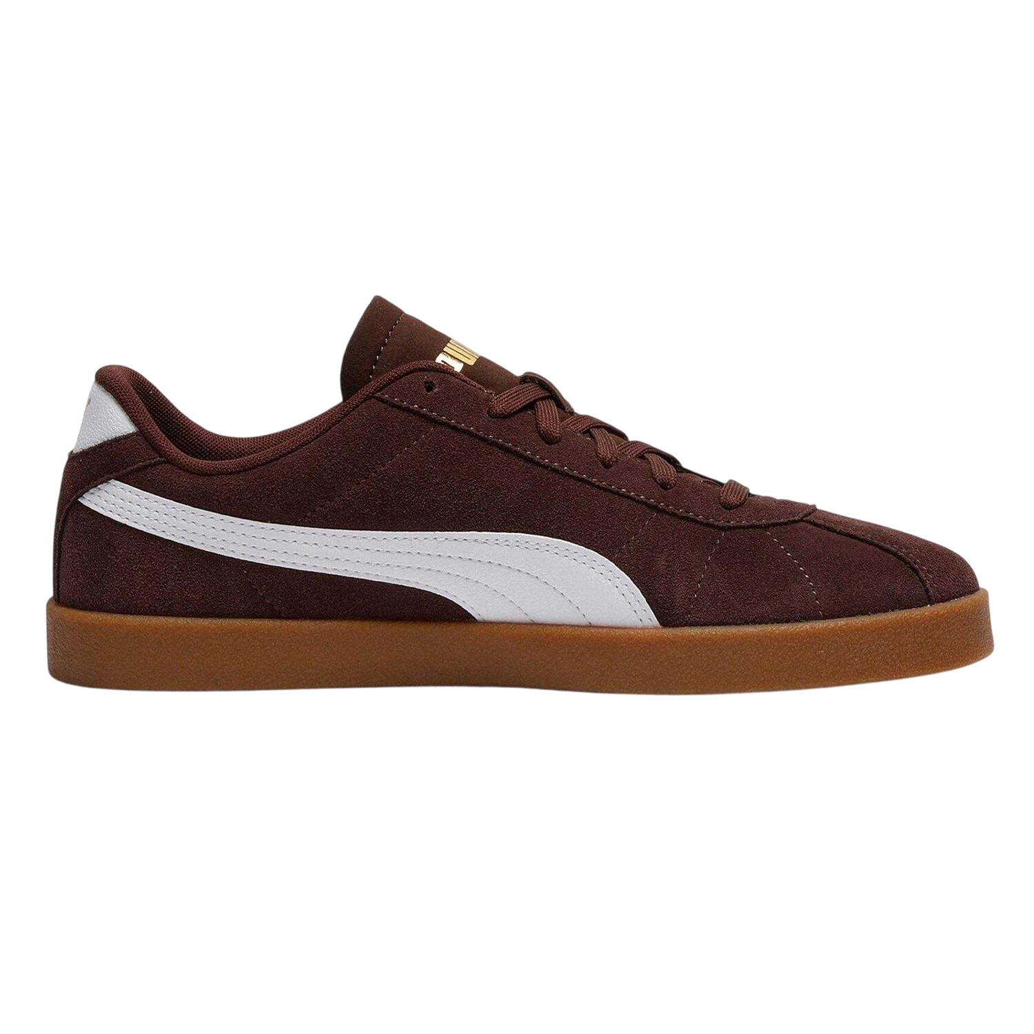 Puma Mens Club II Suede Flat Trainers