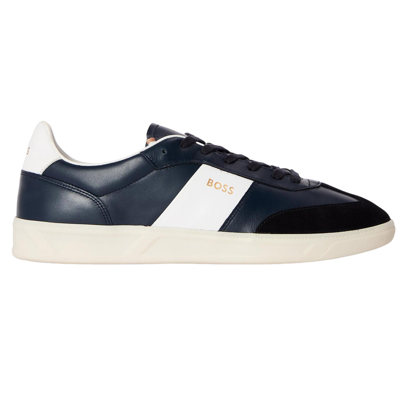 Boss Mens Brandon Leather Trainers