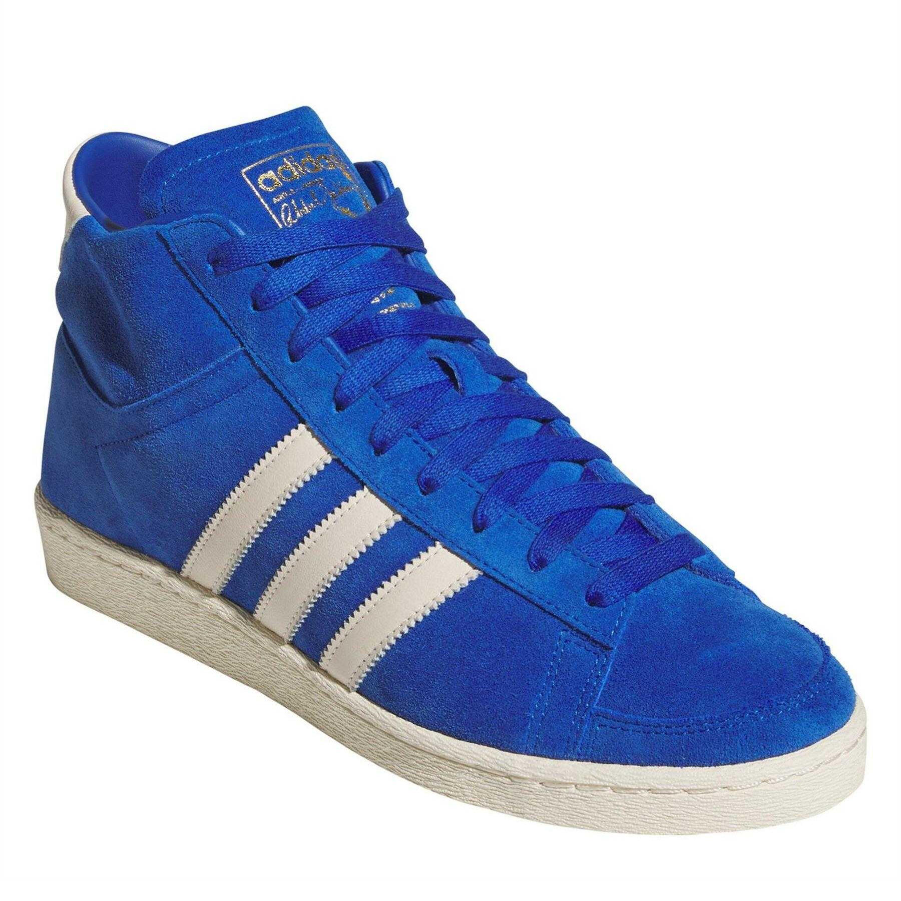 Adidas Mens Jabbar Suede High-top Basketball Trainers
