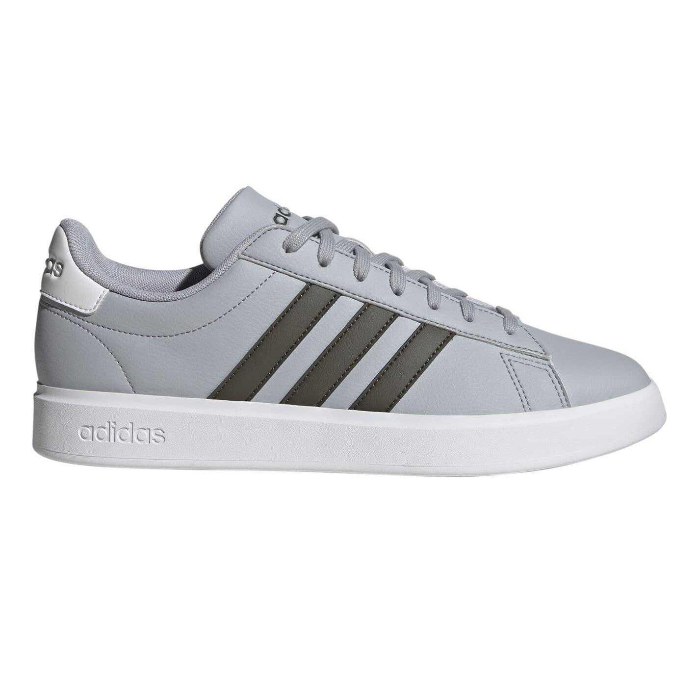 Adidas Mens Grand Court 2.0 3 Stripes Trainers